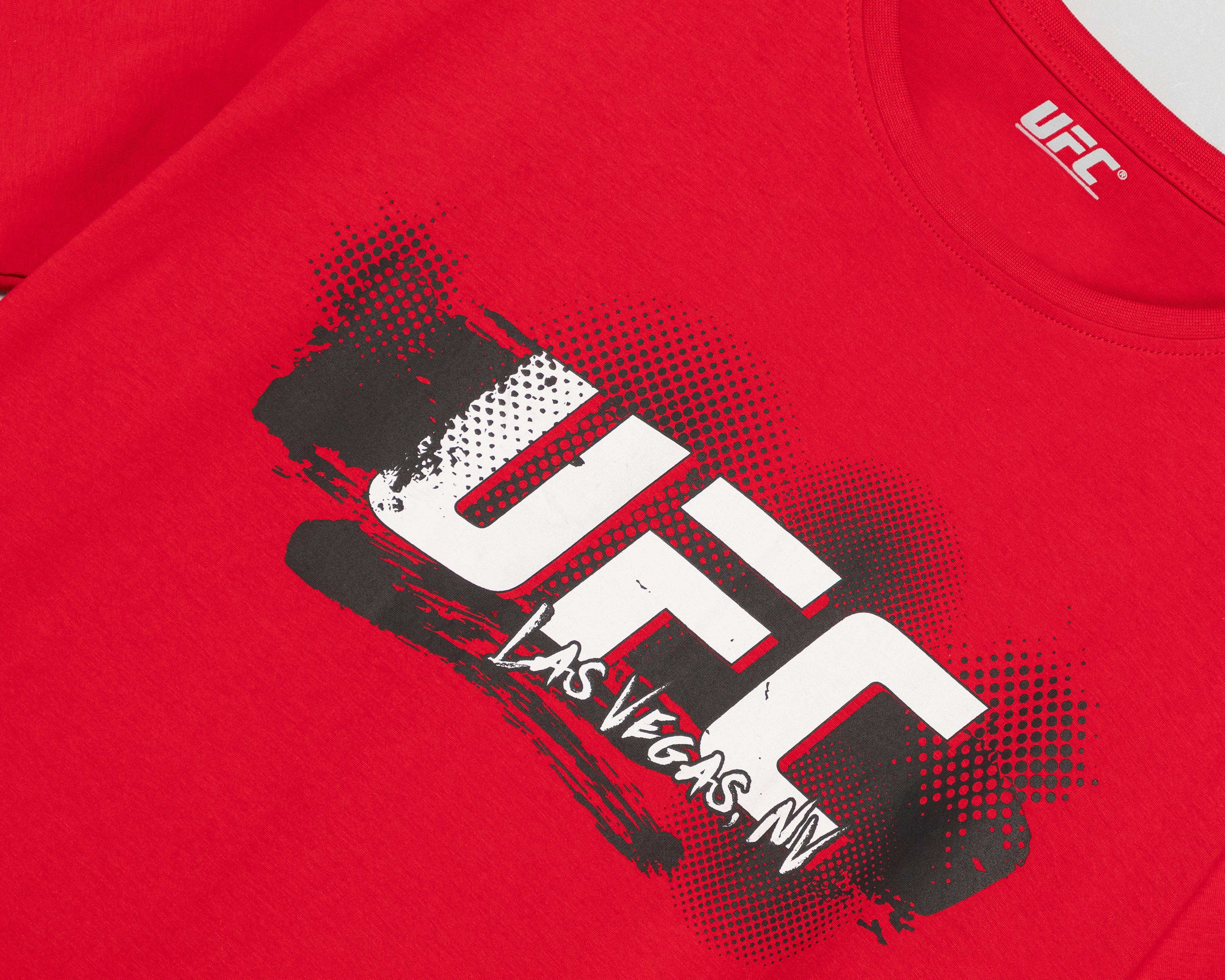 Foto 4 pulgar | Playera de Cuello Redondo Roja UFC para Hombre