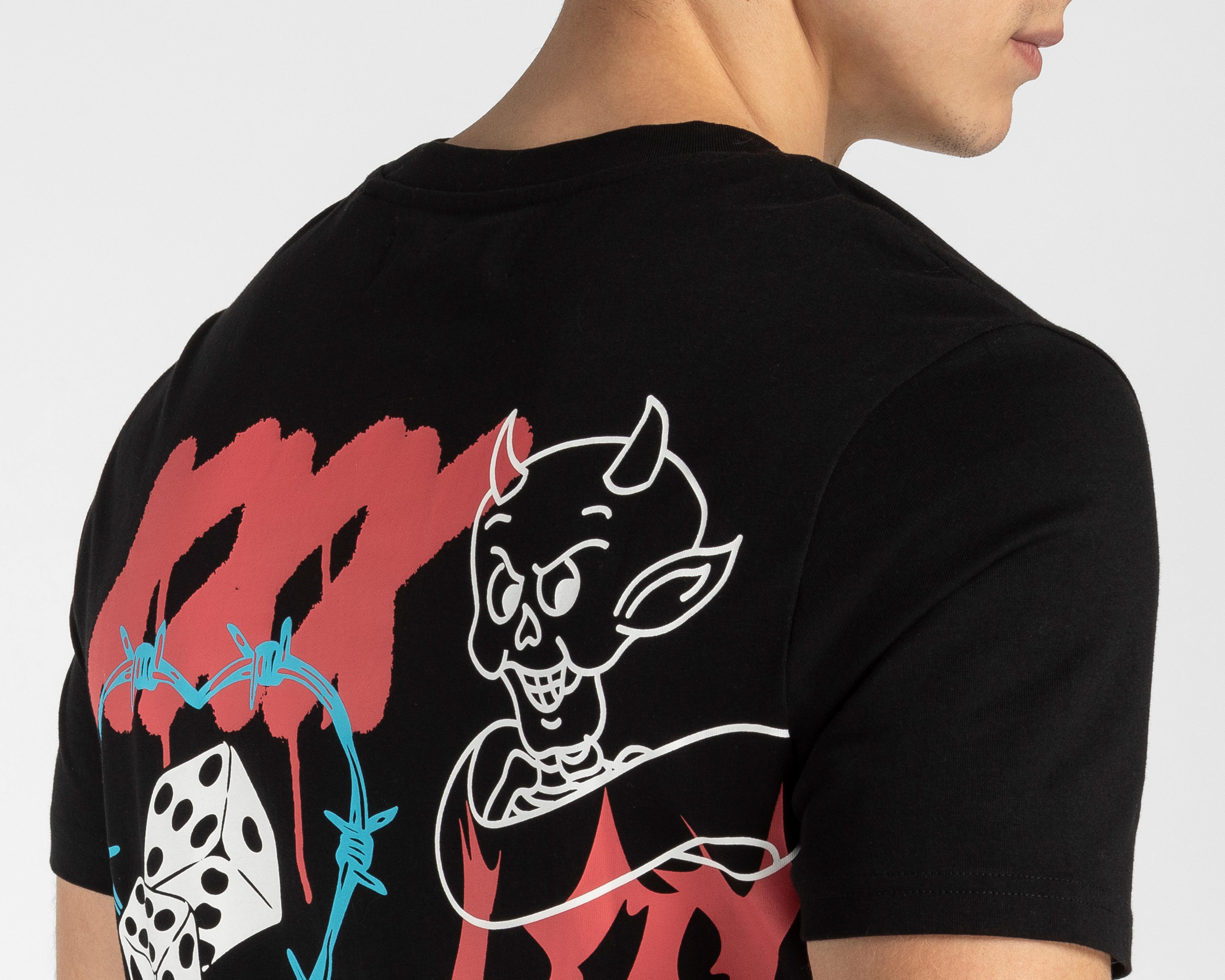 Foto 6 pulgar | Playera Neo*City Cuello Redondo