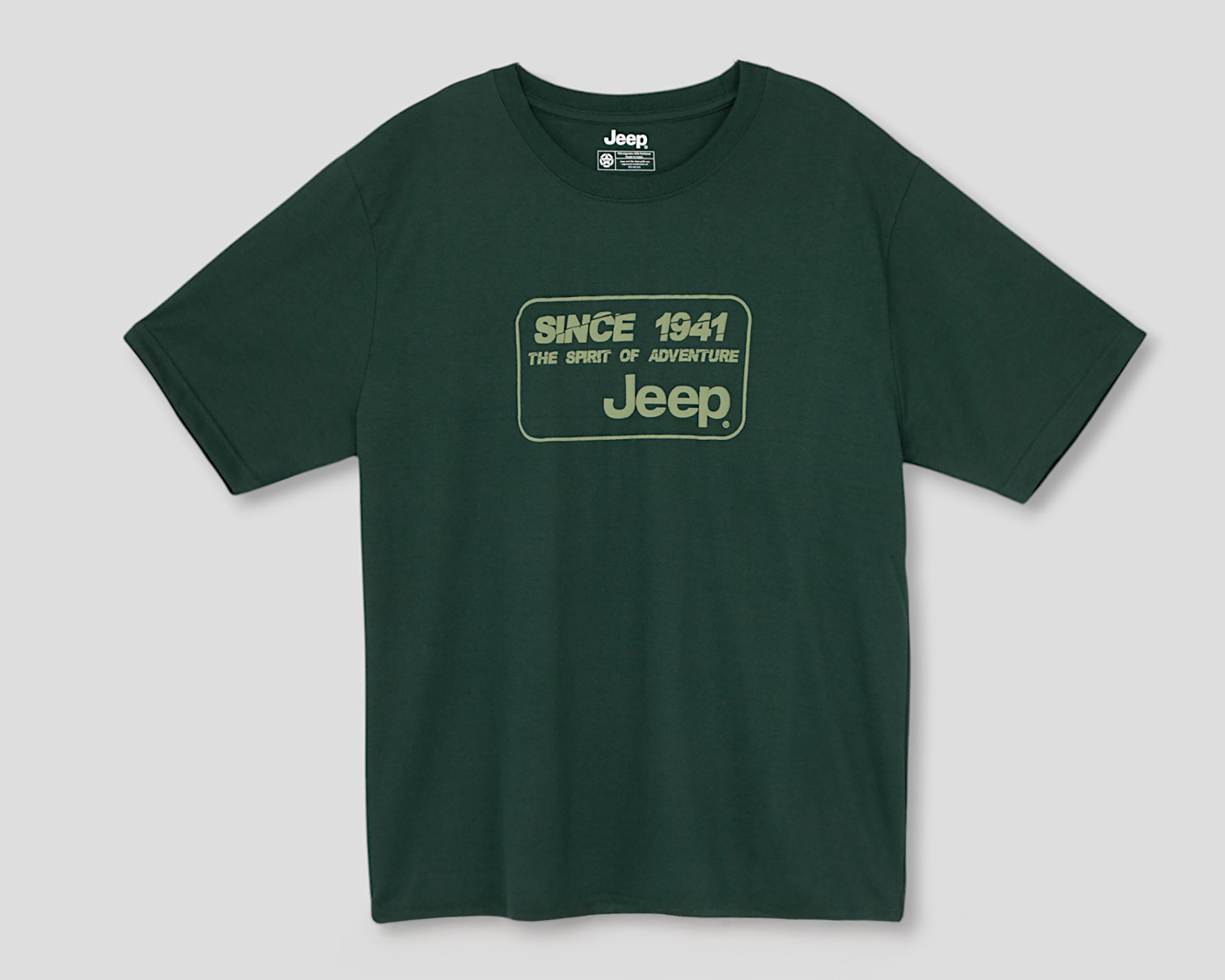 Playera Jeep Cuello Redondo