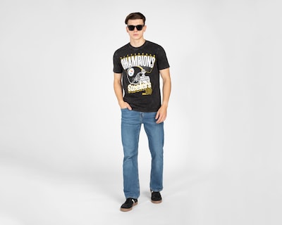 Foto 2 | Playera Eckó Unltd. Pittsburgh Steelers Cuello Redondo