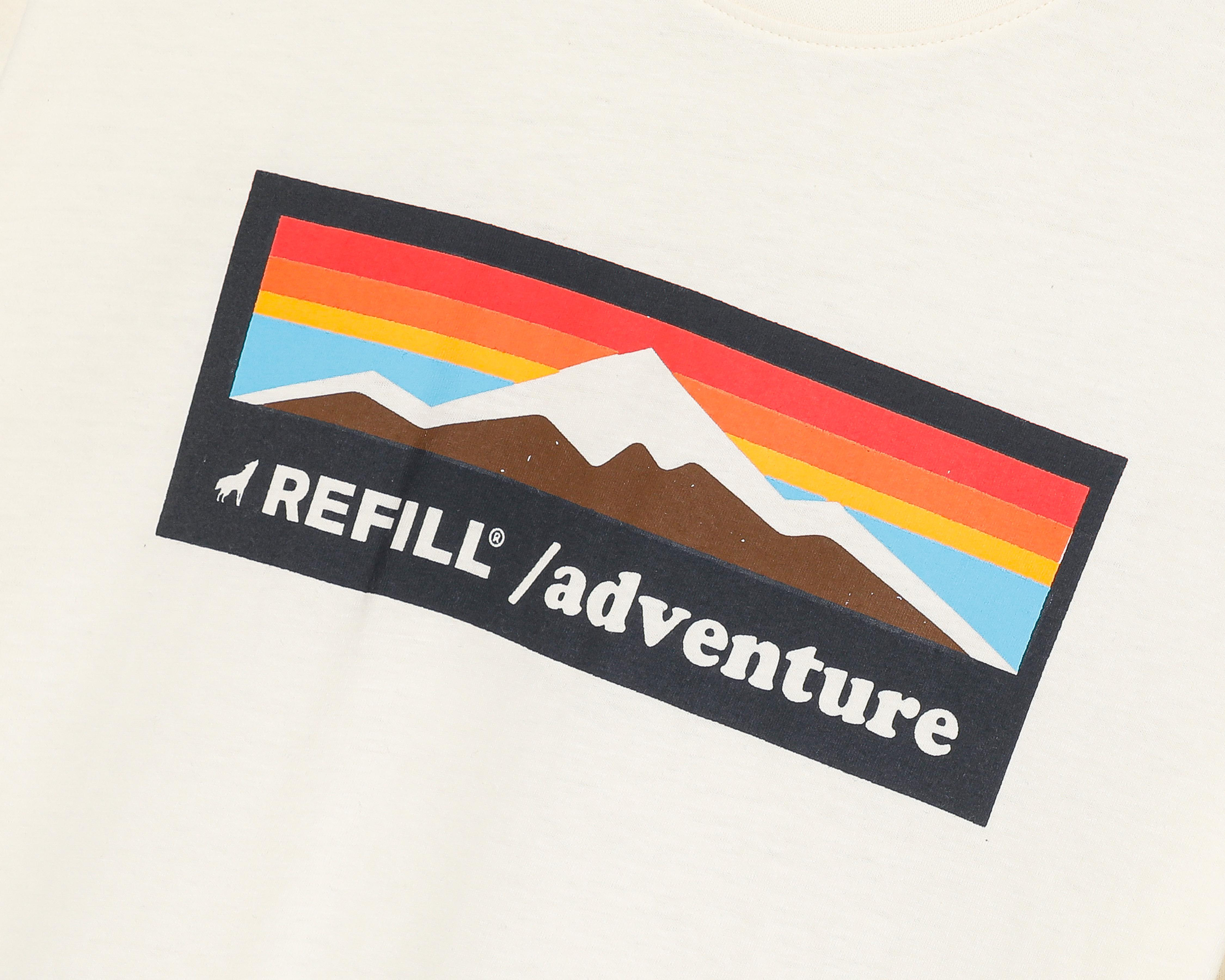 Foto 4 pulgar | Playera Refill Cuello Redondo