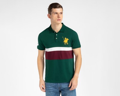 Foto 1 | Playera Polo York Team Polo Club Verde para Hombre