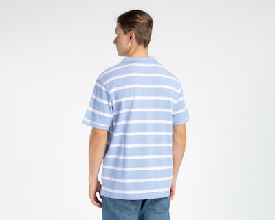 Foto 2 | Playera Polo York Team Polo Club Azul con Rayas Blancas para Hombre