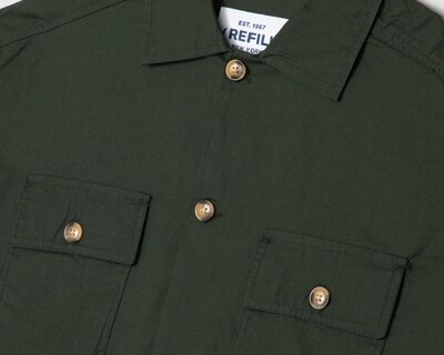 Foto 3 | Camisa Casual Refill para Hombre Lisa