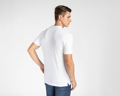 Foto 3 | Playera Polo Refill Blanca para Hombre