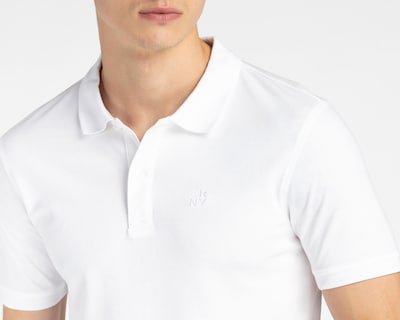 Foto 4 | Playera Polo Refill Blanca para Hombre