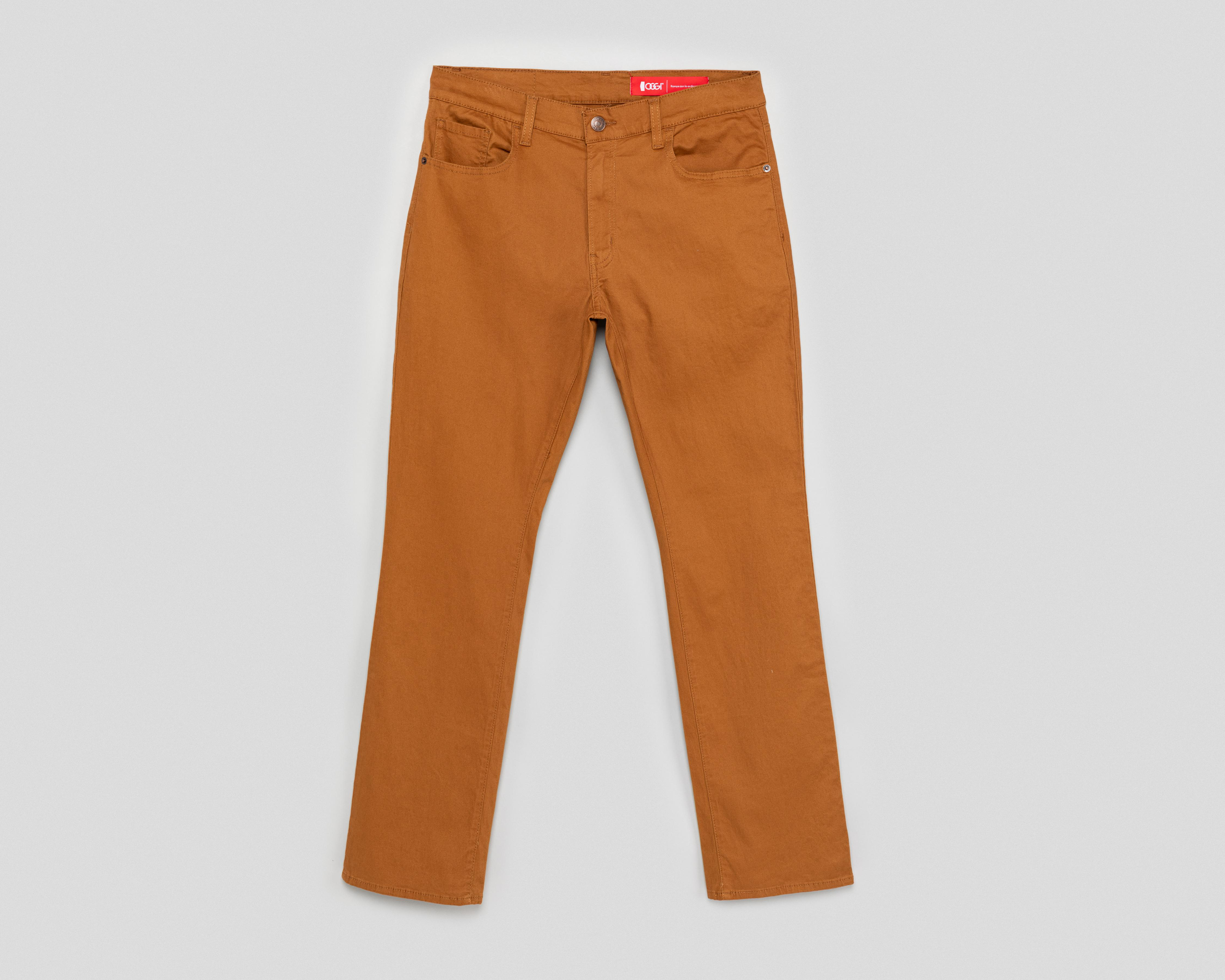 Pantalón Chino Oggi de Gabardina para Hombre $579