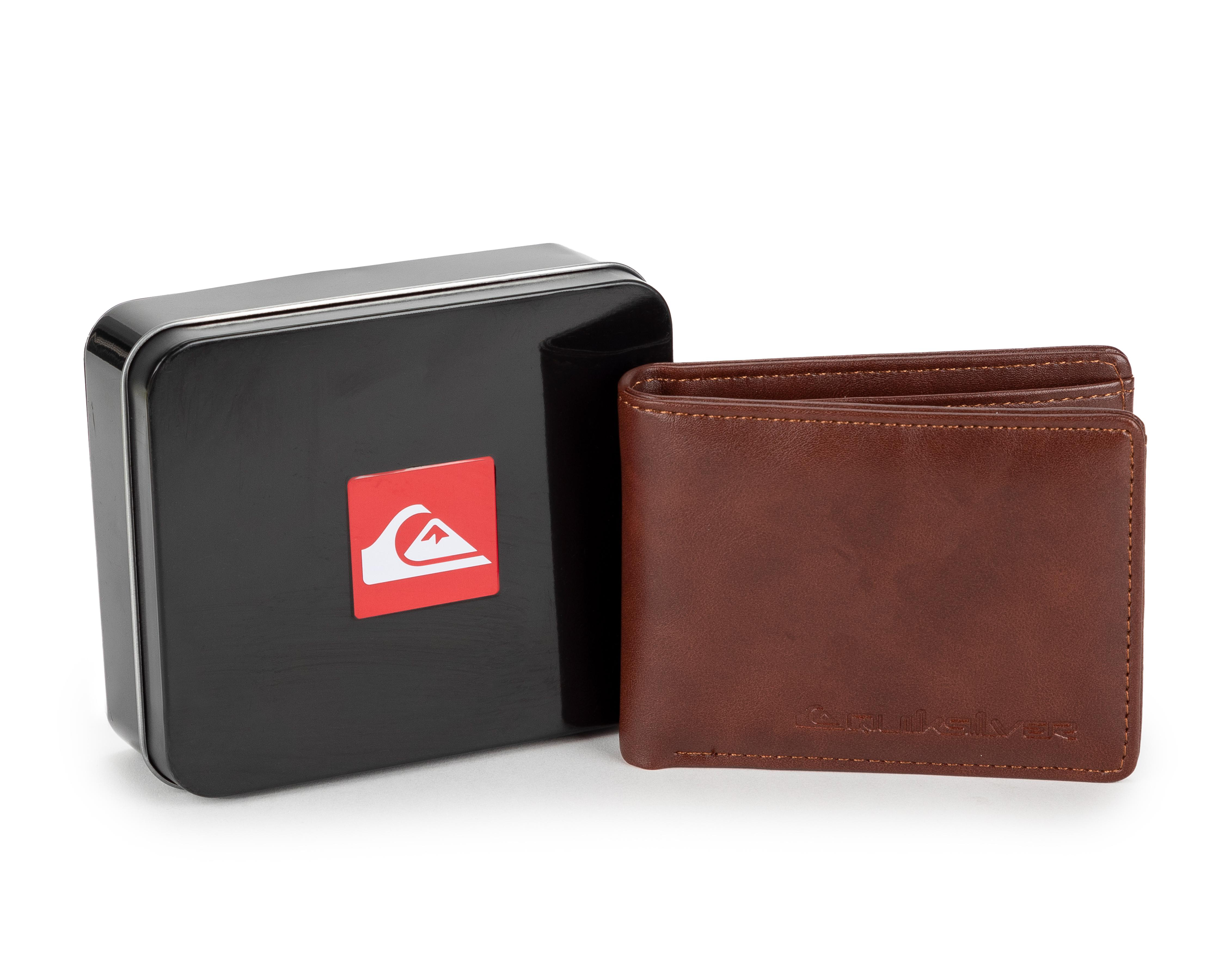Foto 1 | Cartera para Hombre Quiksilver Café