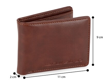 Foto 6 | Cartera para Hombre Quiksilver Café