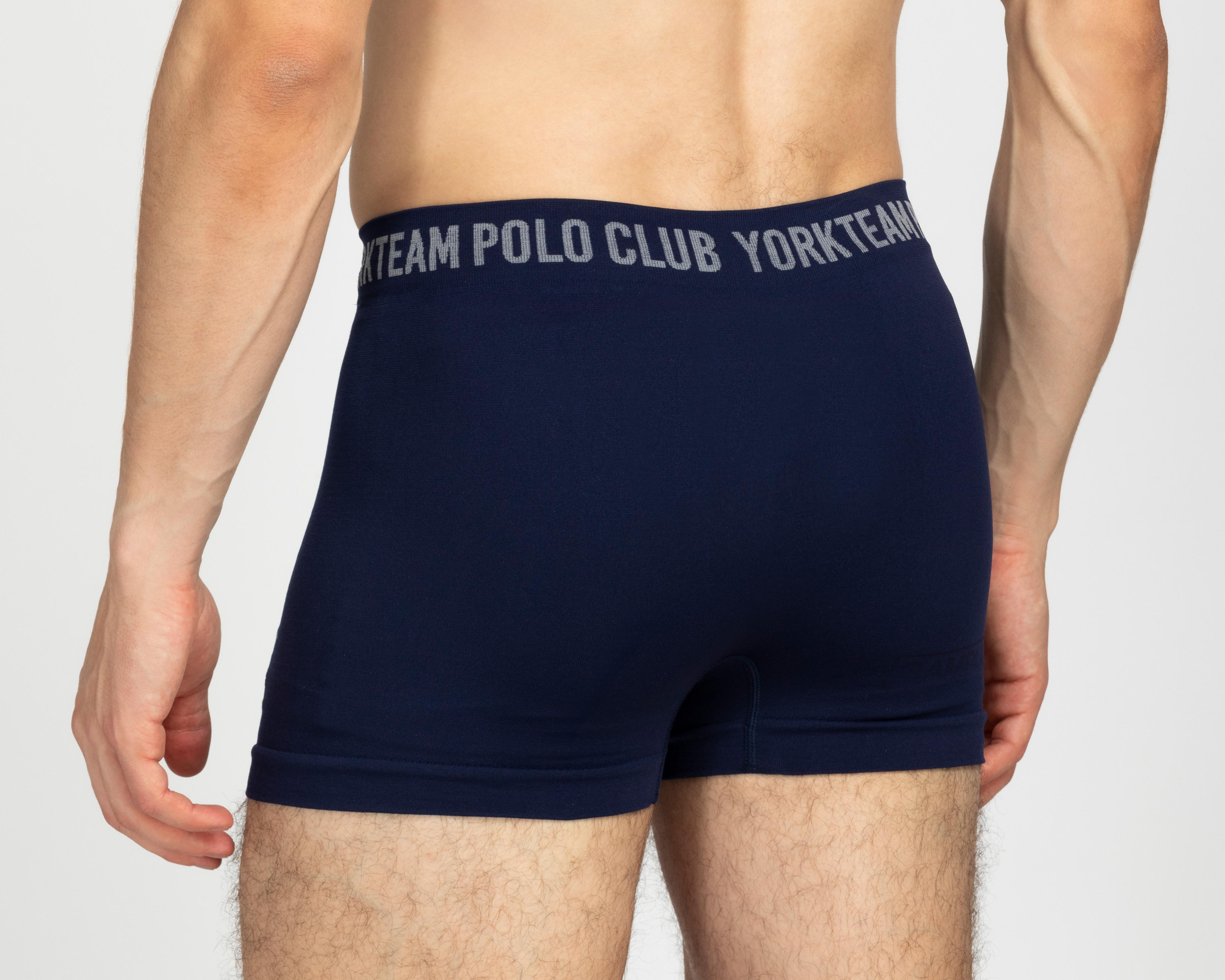 Foto 4 pulgar | Bóxer Corto York Team Polo Club 3 Piezas