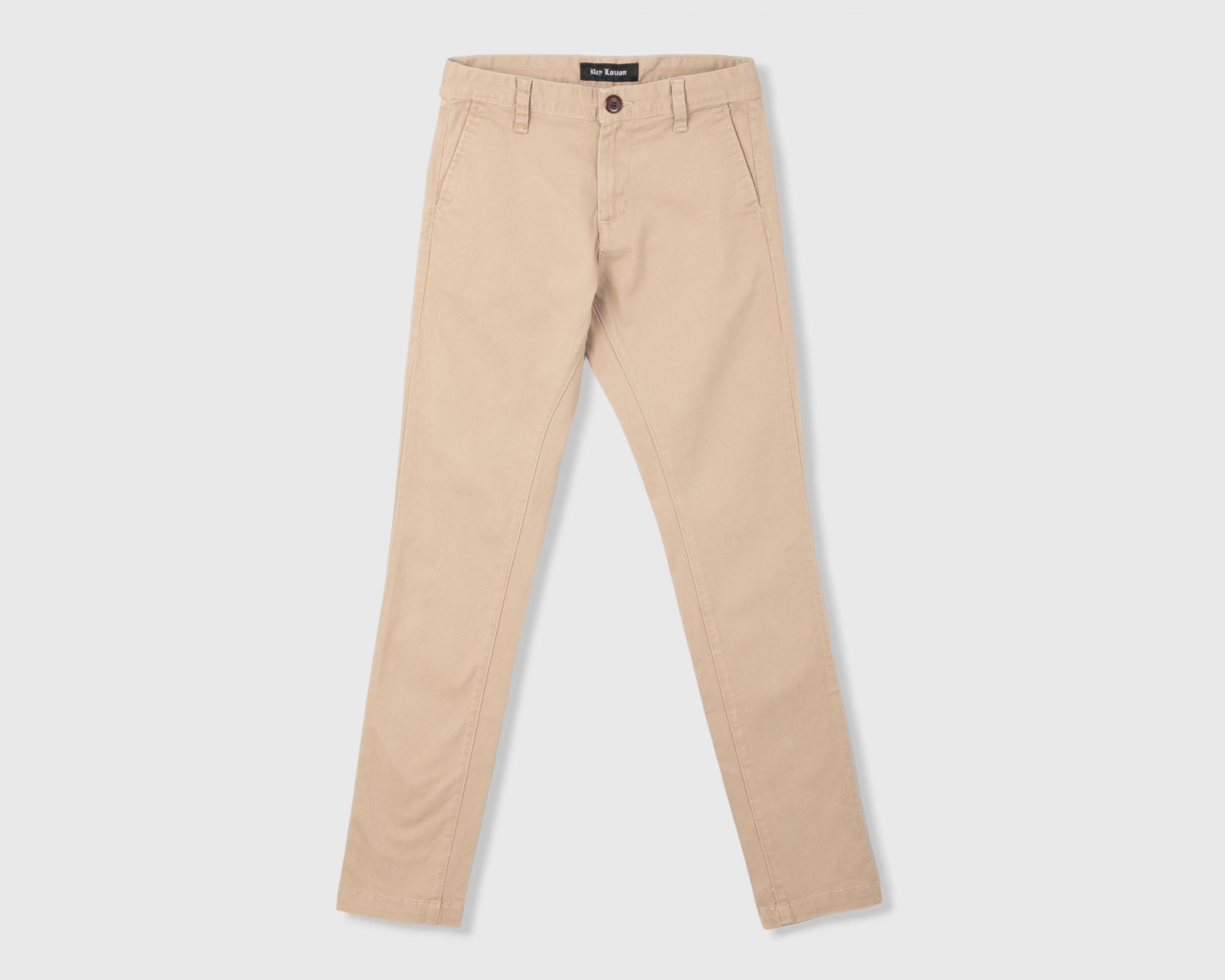 Pantalón Chino Boy London Beige para Hombre