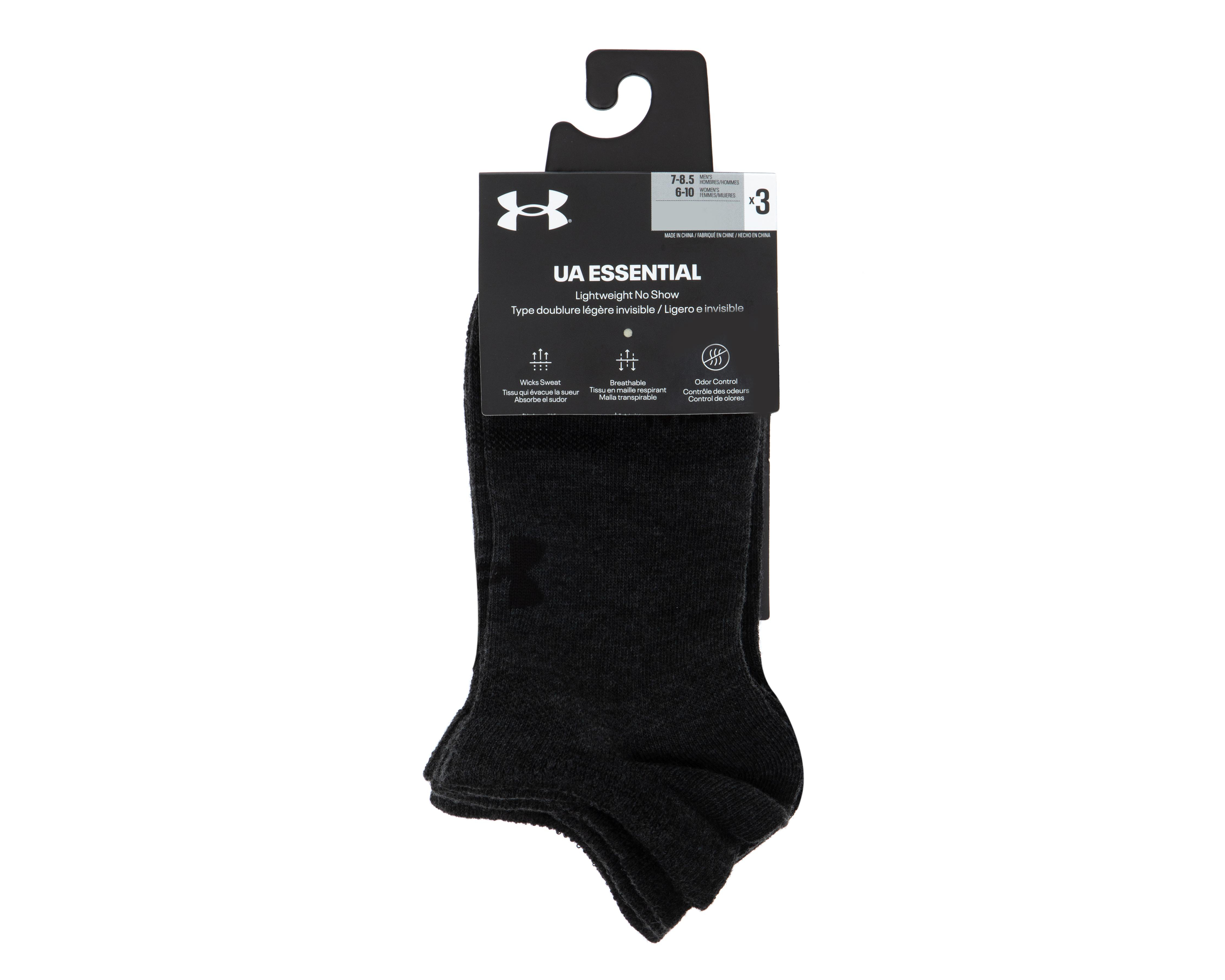 Foto 4 pulgar | Calcetas Deportivas Tines Under Armour para Hombre 3 Pares