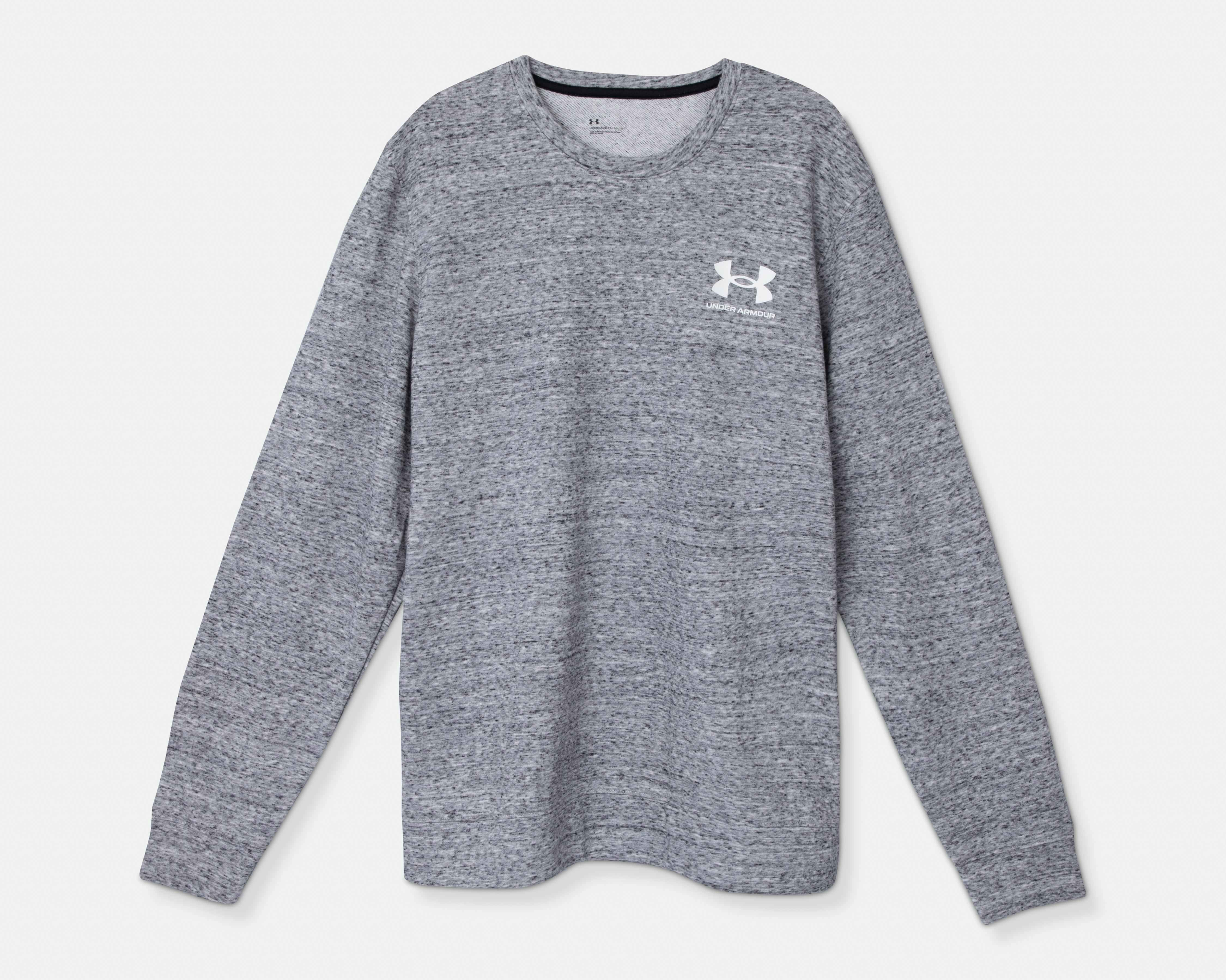 Foto 2 pulgar | Sudadera Under Armour Rival Terry Crew de Entrenamiento