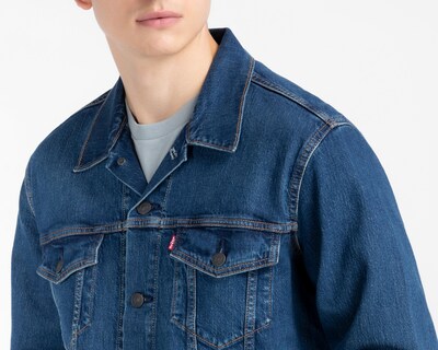Foto 3 | Chamarra Levi's Trucker de Mezclilla