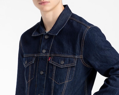 Foto 3 | Chamarra Levi's Trucker de Mezclilla