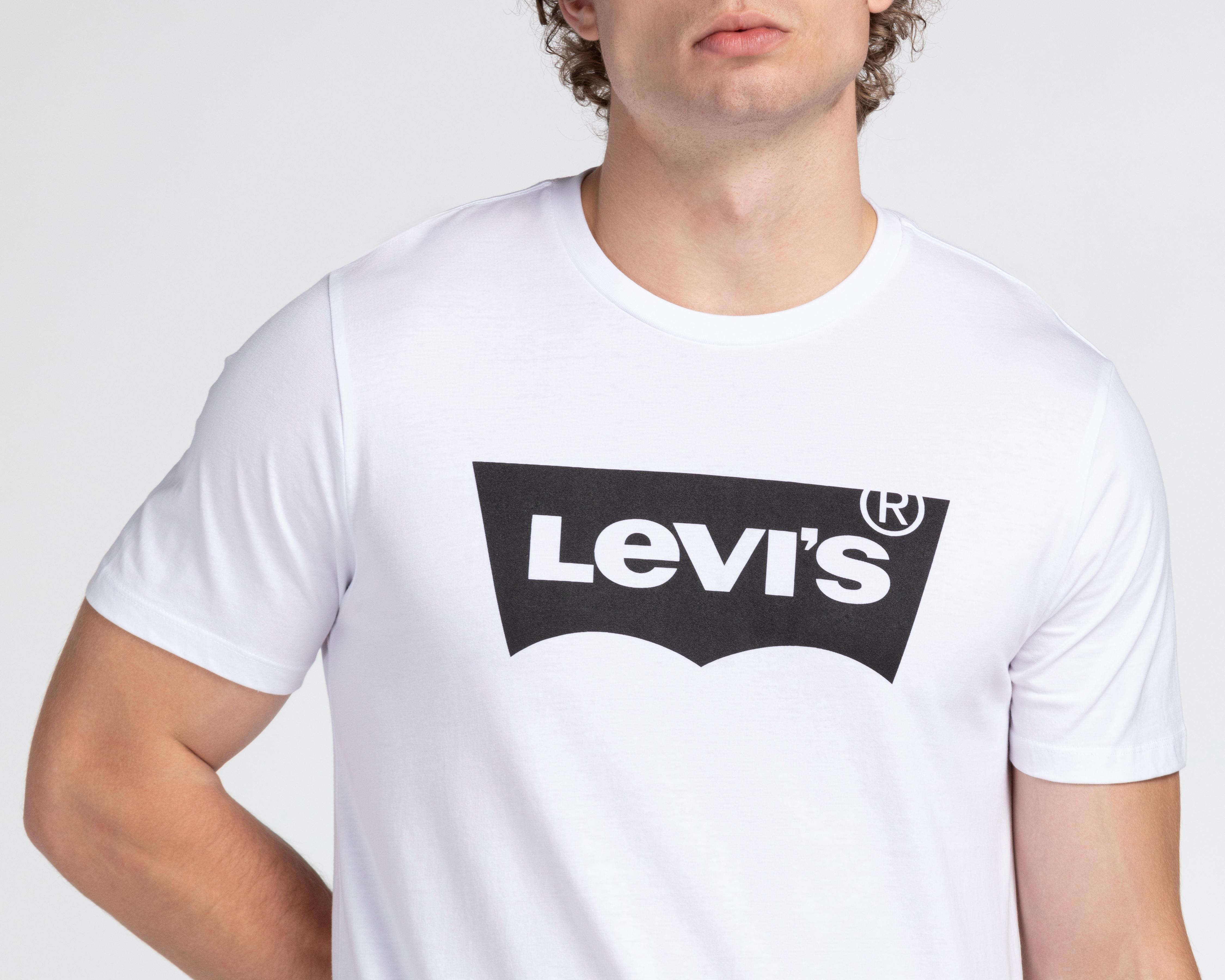 Foto 4 pulgar | Playera Levi's Cuello Redondo