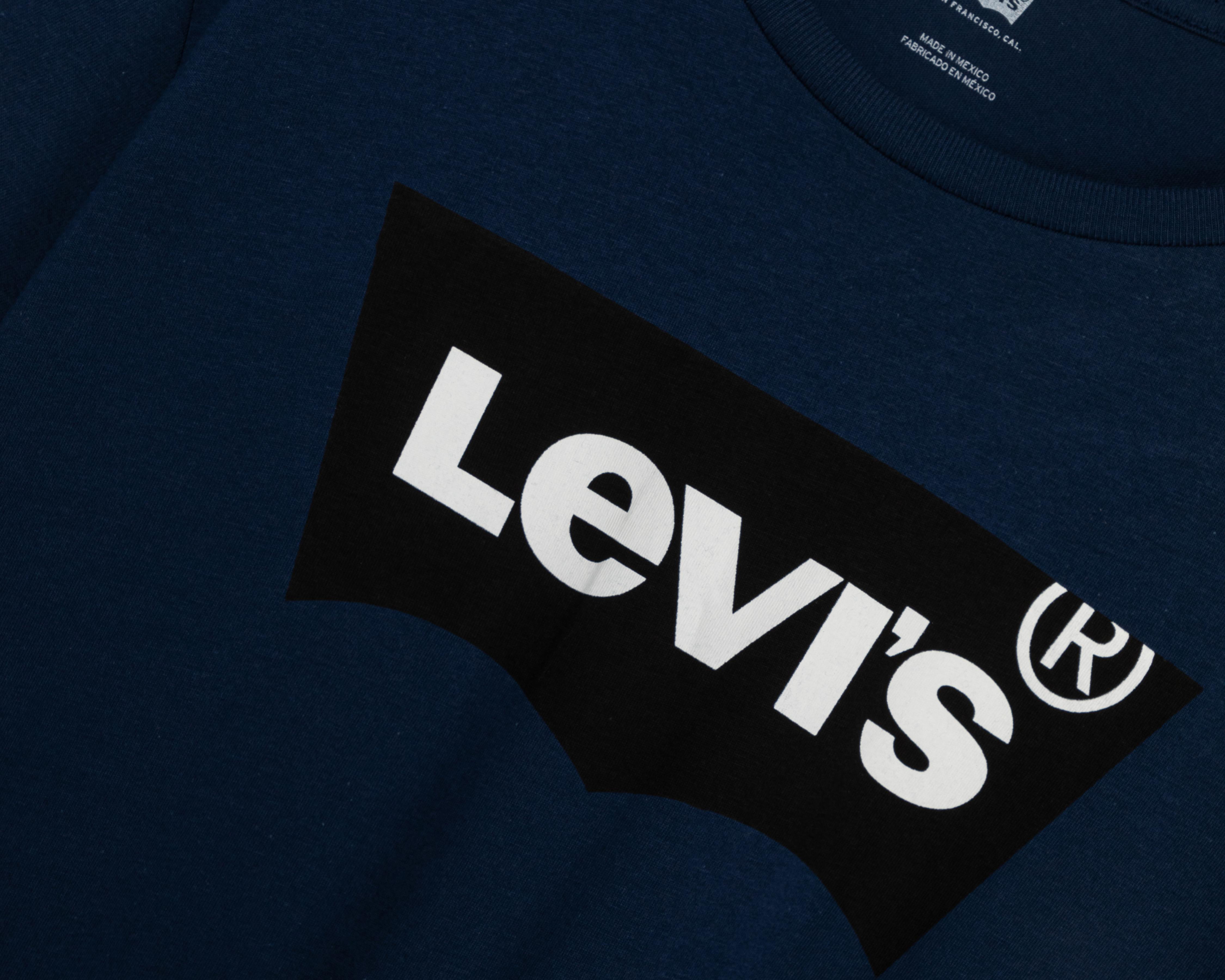 Foto 4 pulgar | Playera Levi's Cuello Redondo