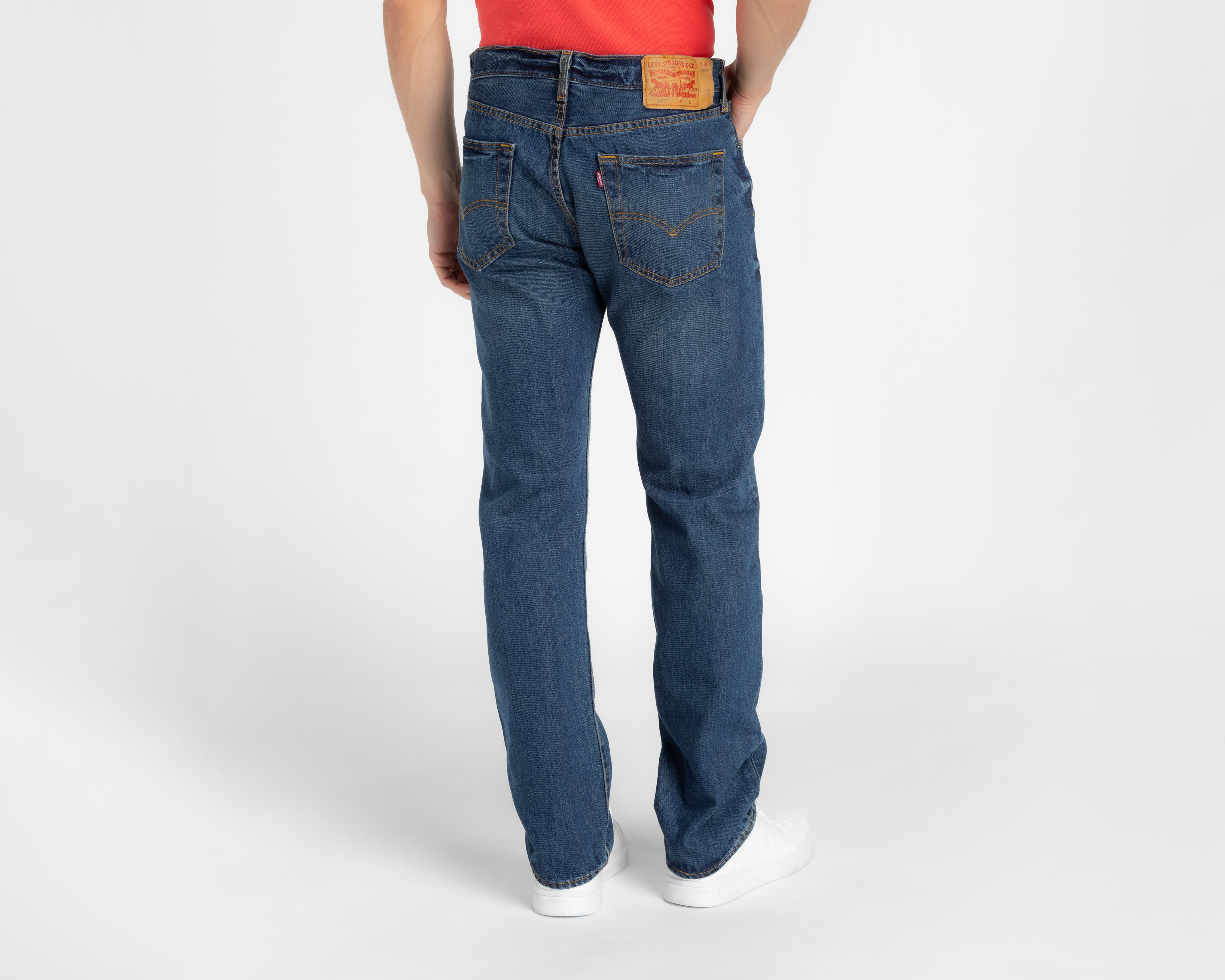 Foto 3 pulgar | Jeans Recto Levi's 501 para Hombre