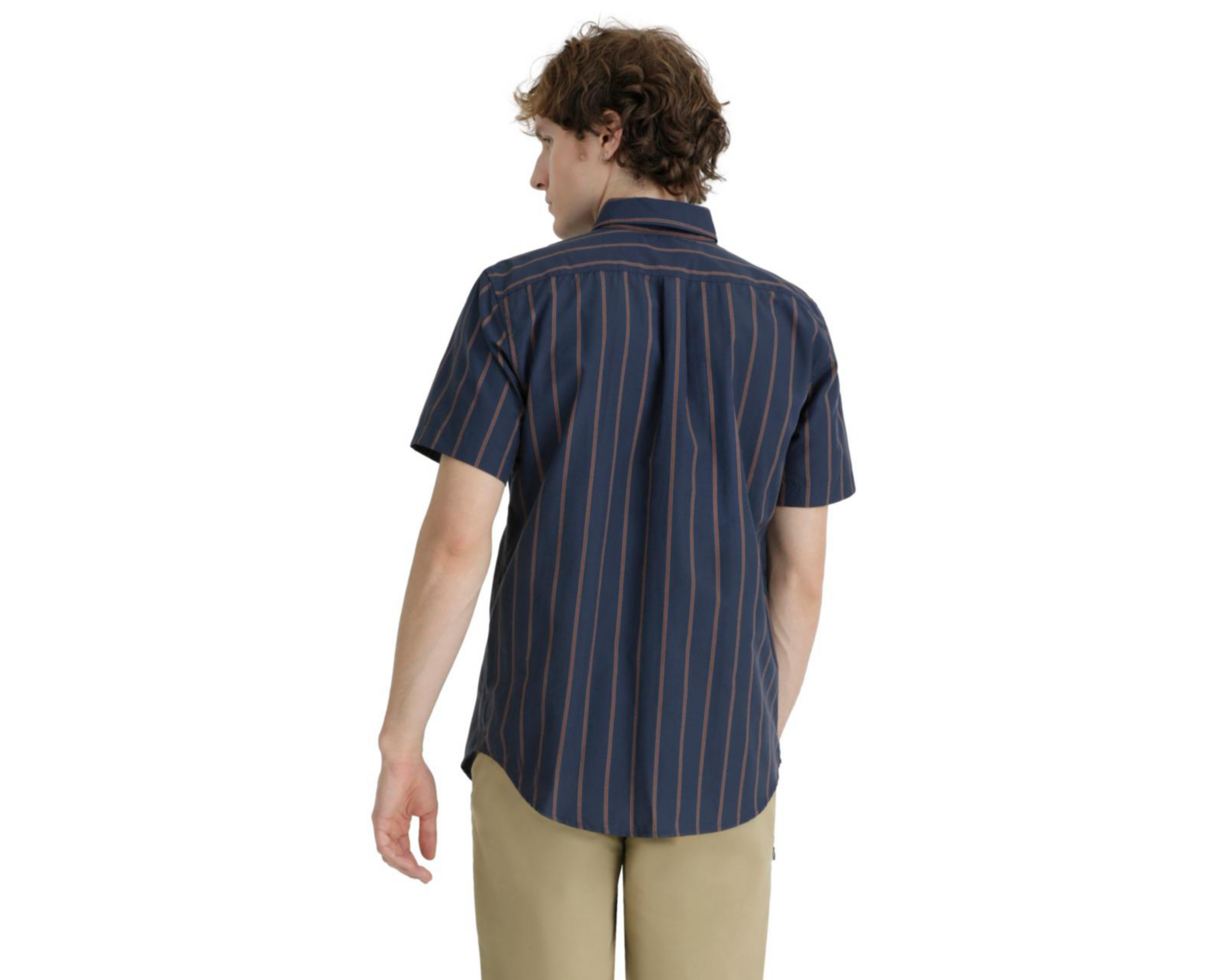 Foto 5 pulgar | Camisa Casual Dockers Regular a Rayas