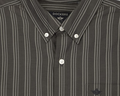Foto 4 | Camisa Casual de Algodón Dockers Regular a Rayas