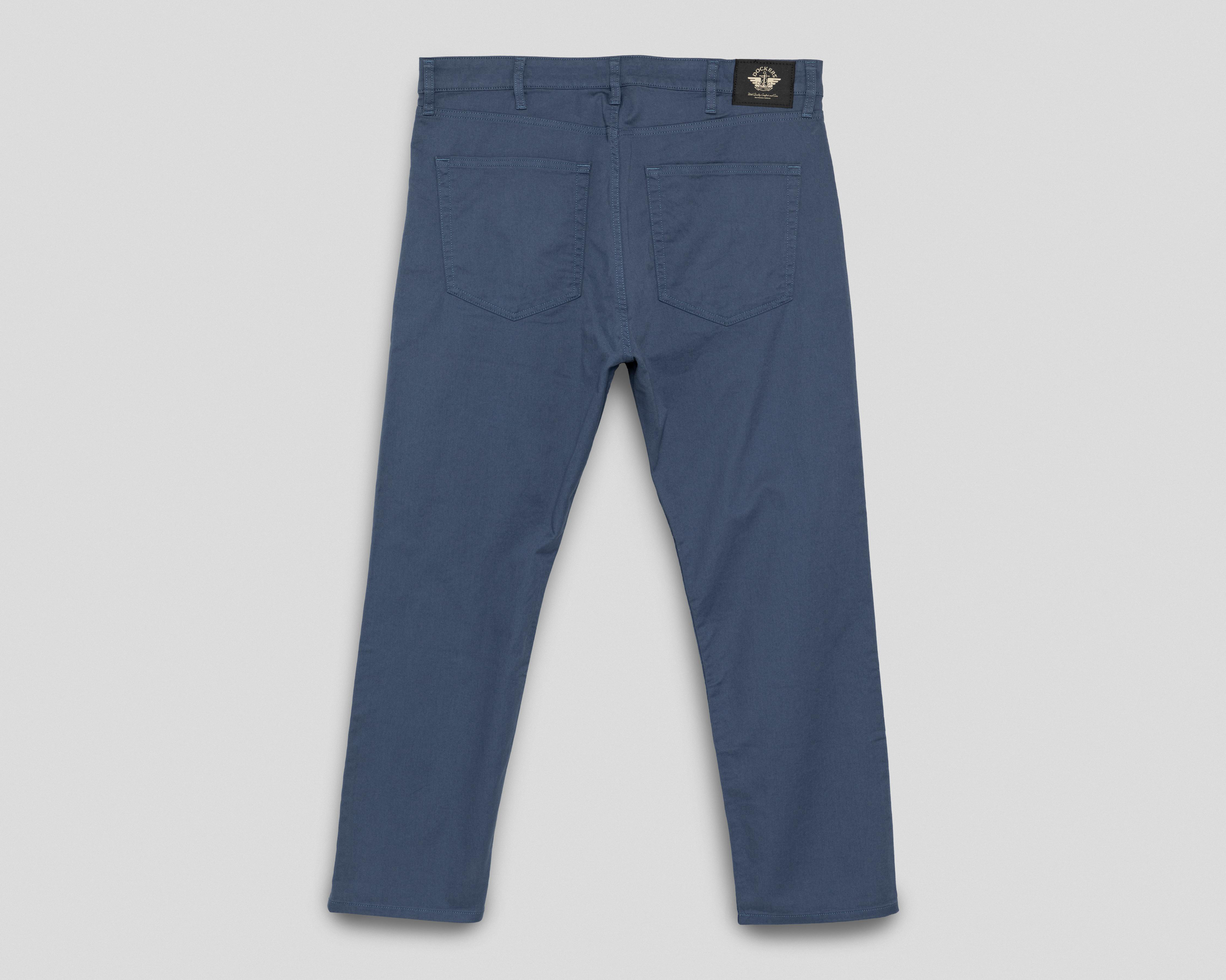 Foto 3 pulgar | Pantalón Chino Dockers Azul para Hombre