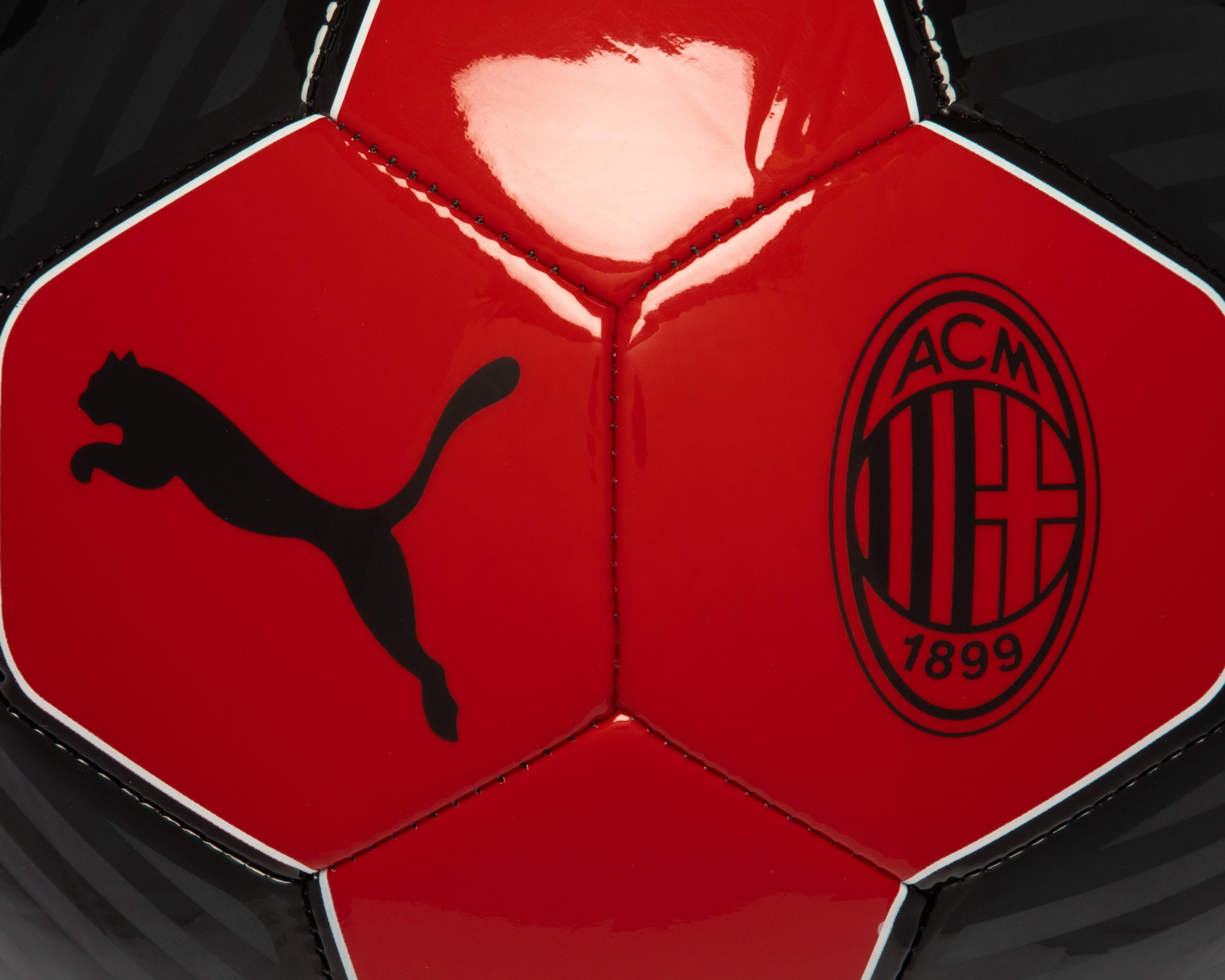 Foto 4 pulgar | Balón de Futbol Puma AC Milan Tamaño 5