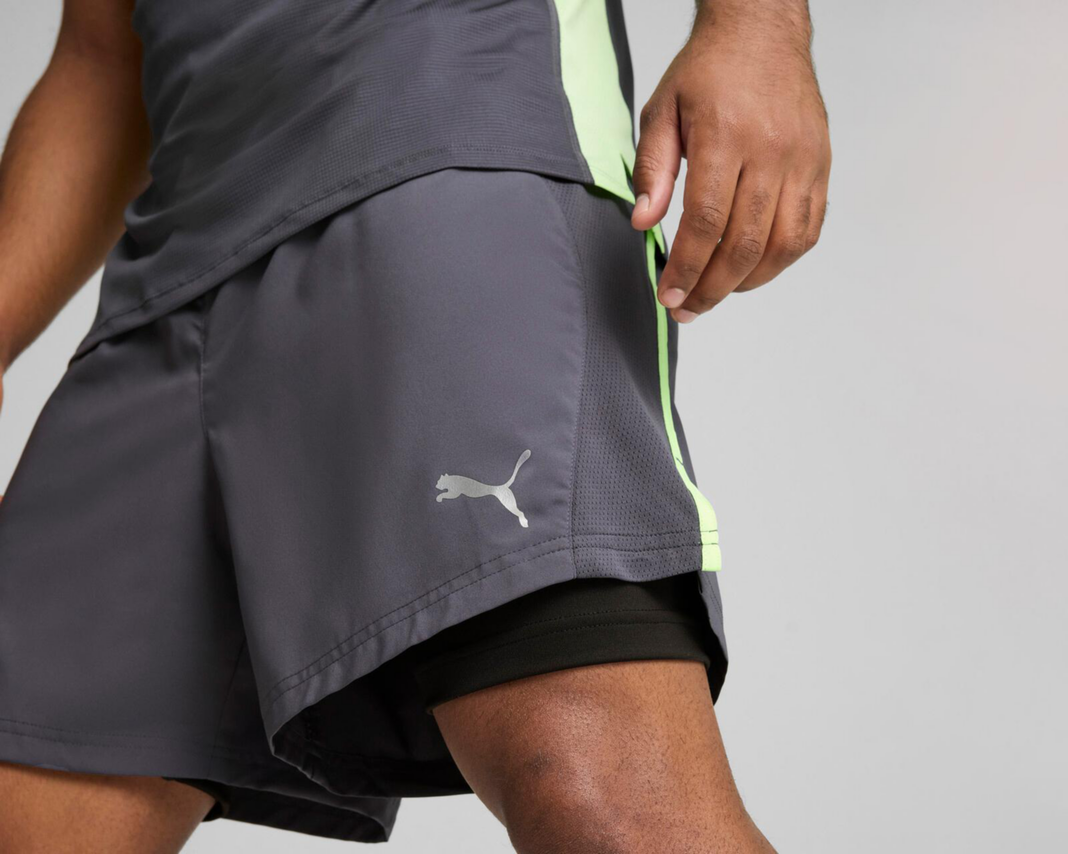 Foto 5 | Short Puma Run Favorite Velocity de Correr para Hombre