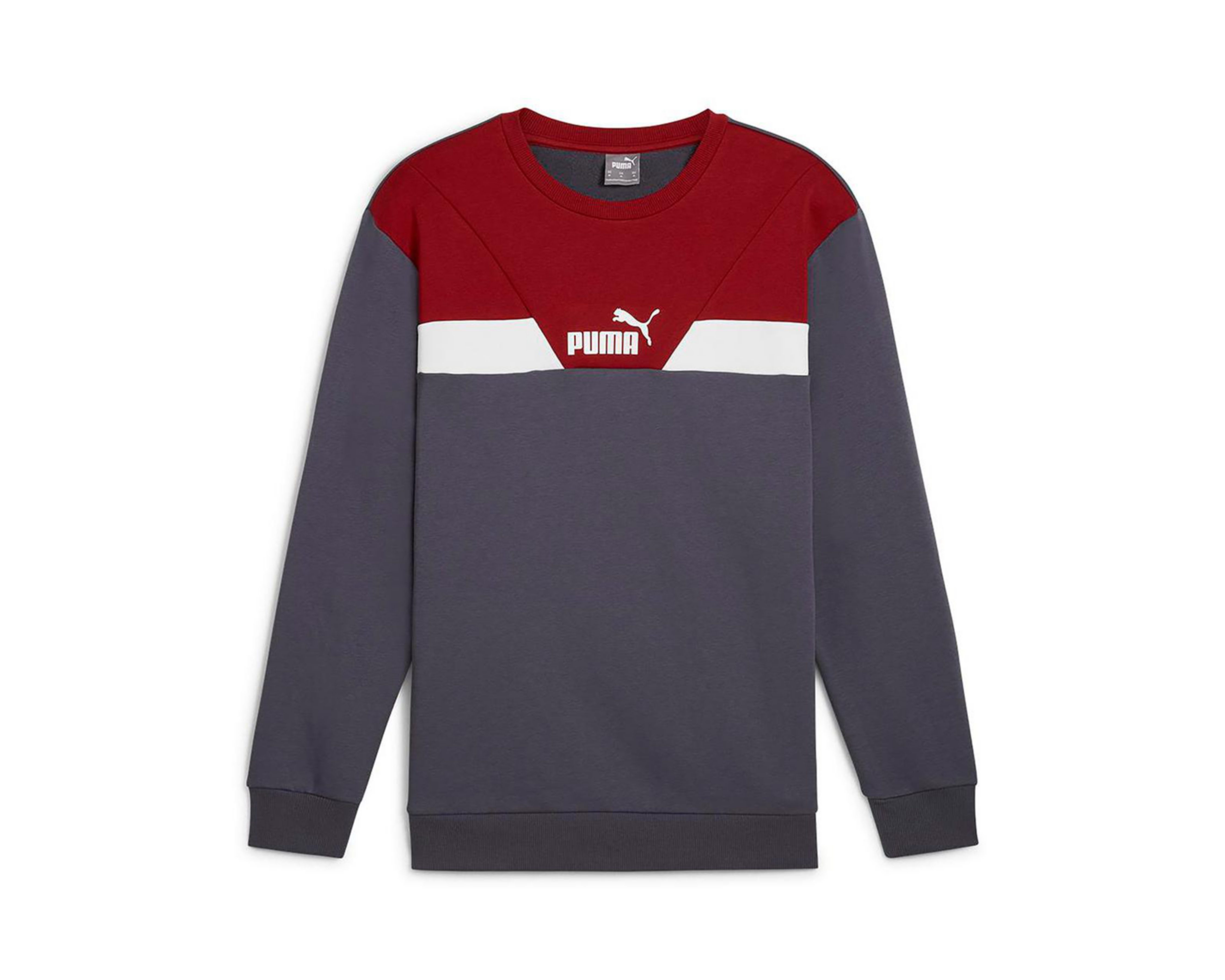 Foto 2 pulgar | Sudadera Puma Power Colorblock Crew FL