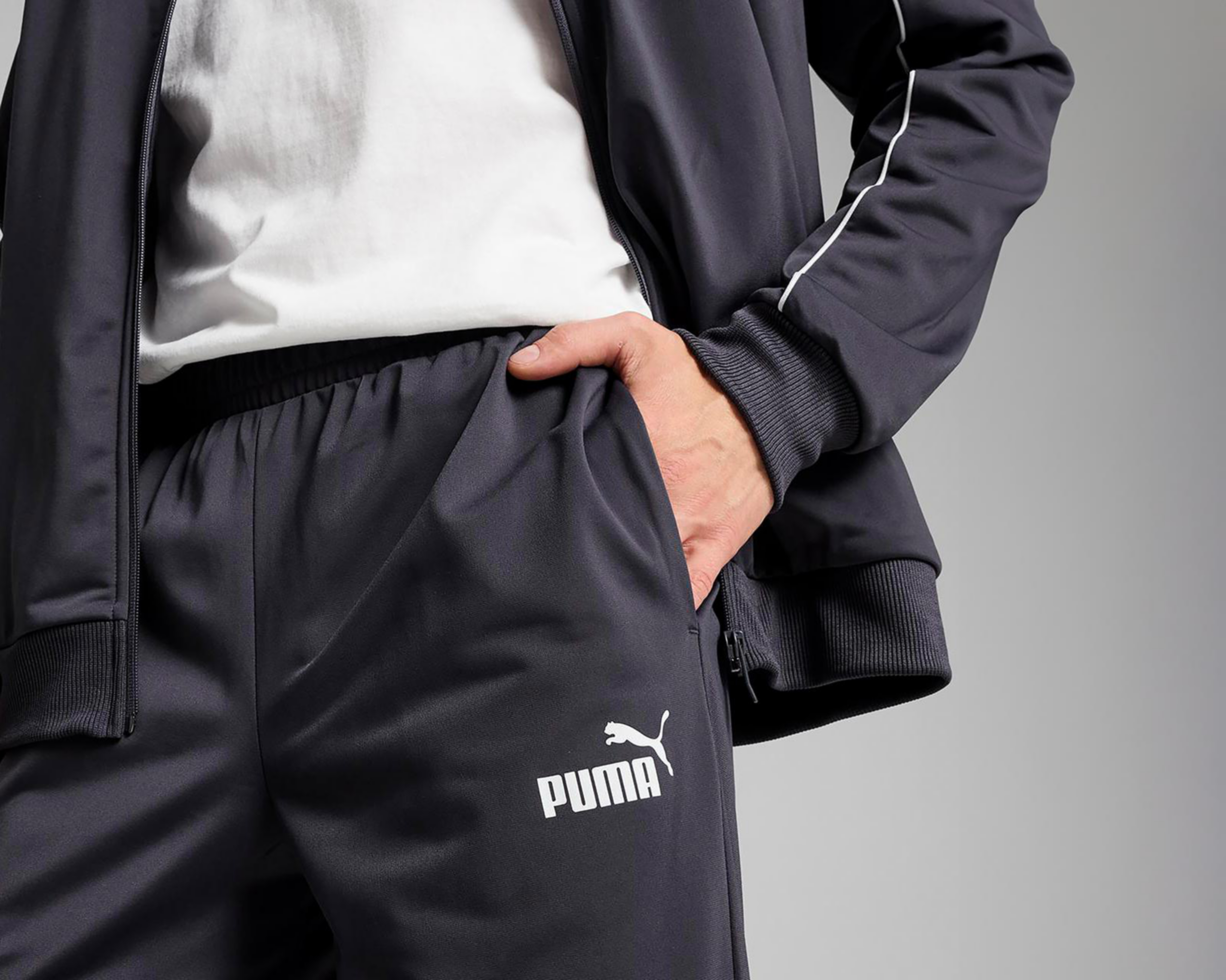 Foto 5 pulgar | Pants y Chamarra Puma para Hombre