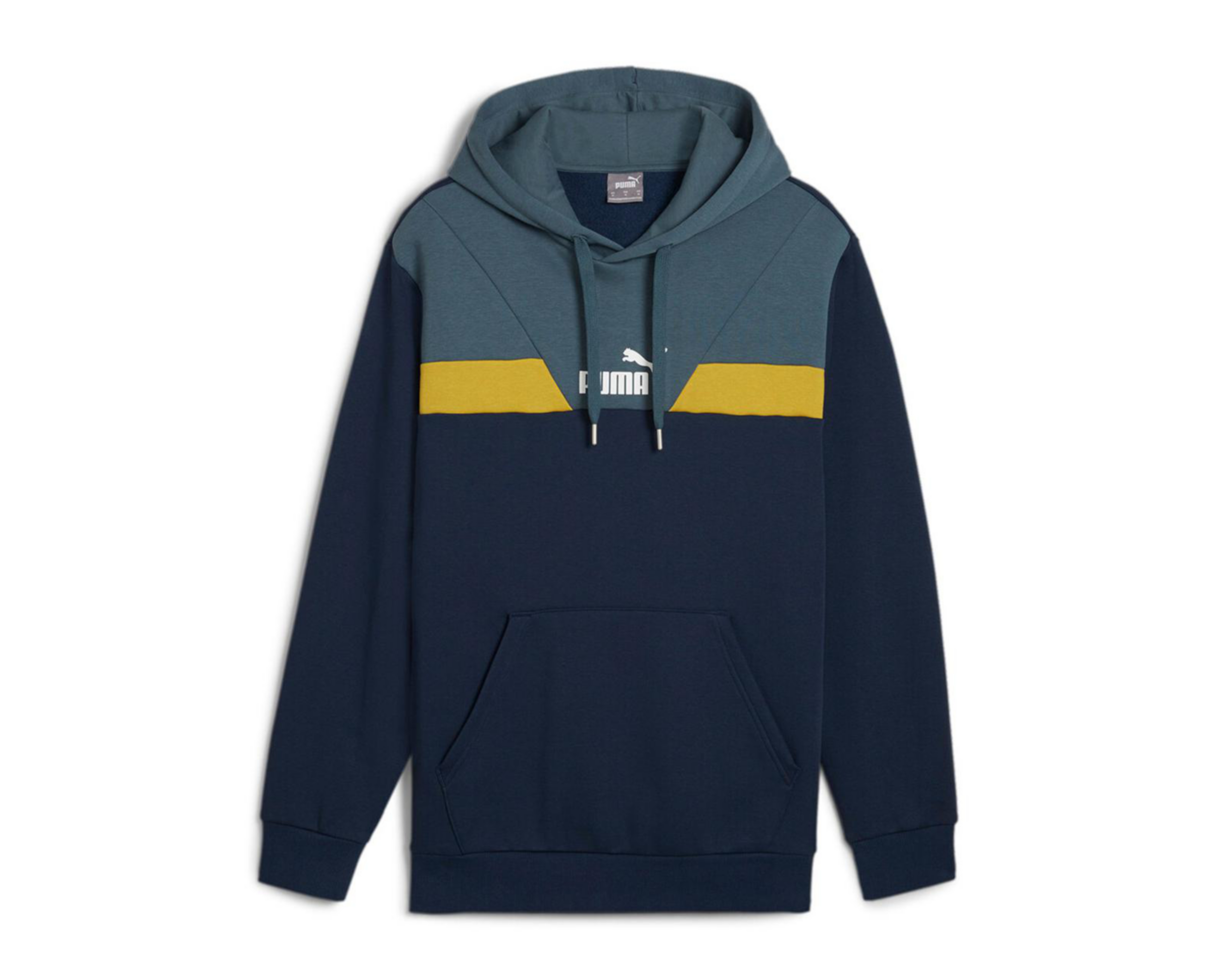 Foto 2 pulgar | Sudadera Puma Power Colorblock Hoodie para Hombre