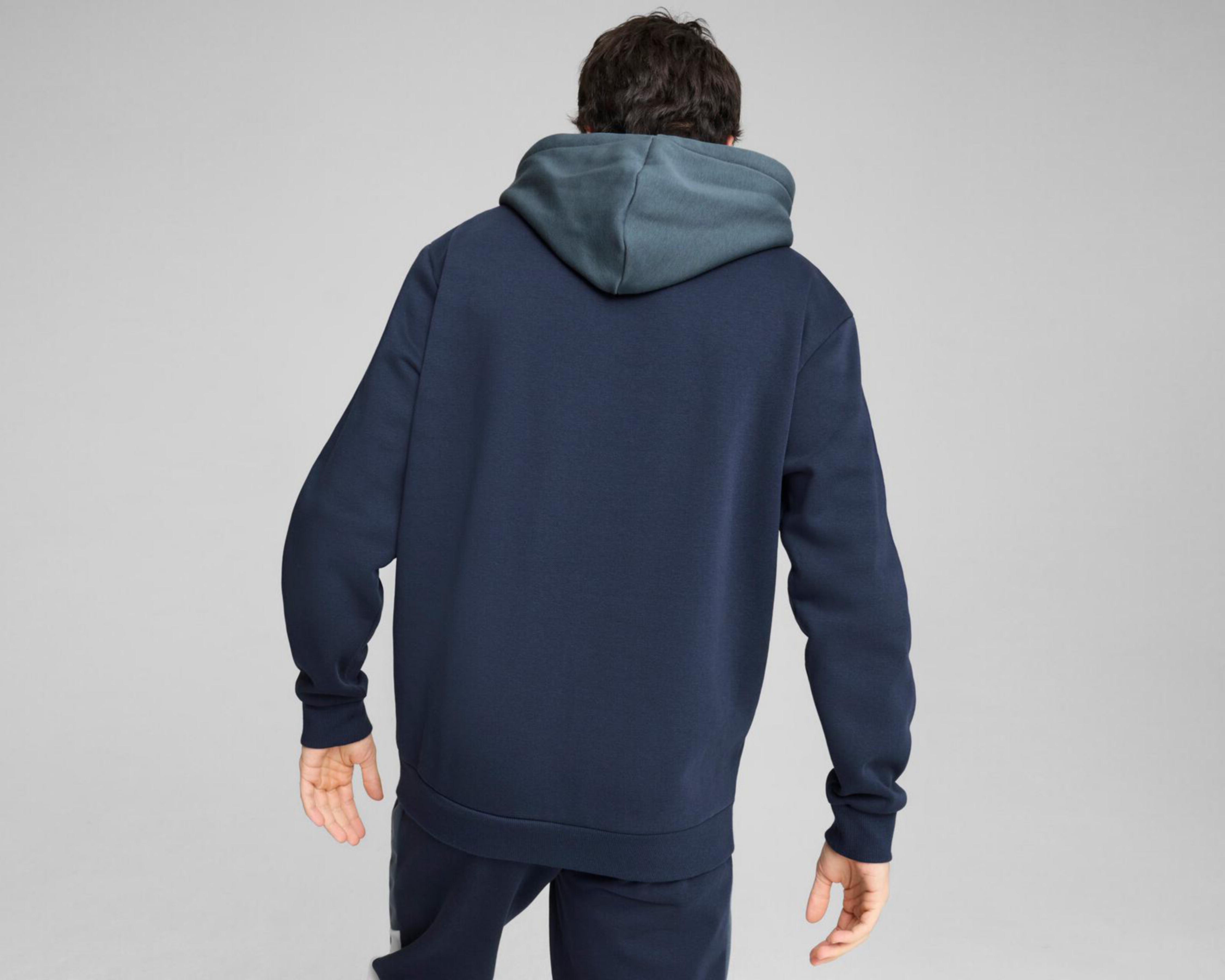 Foto 5 pulgar | Sudadera Puma Power Colorblock Hoodie para Hombre