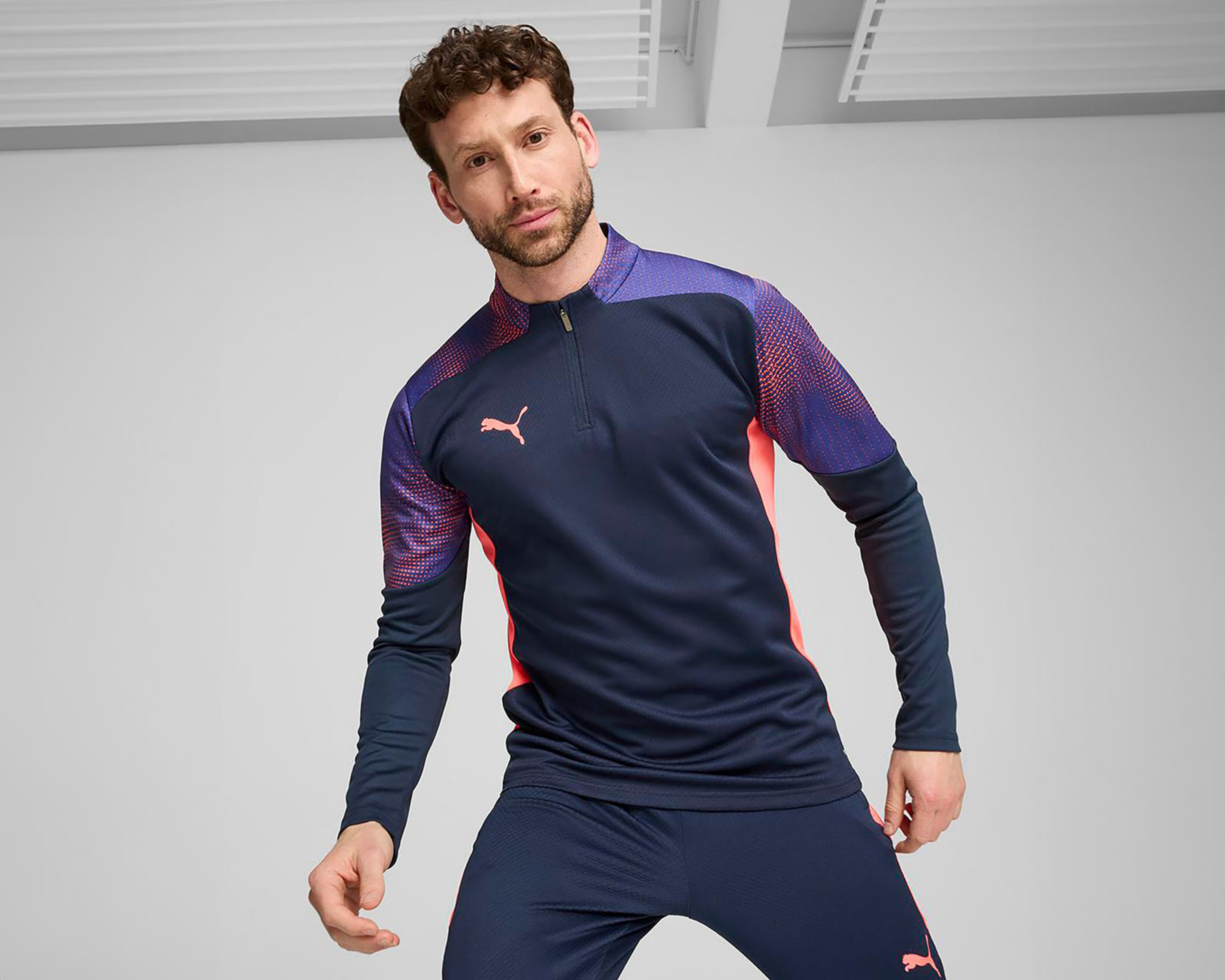 Foto 4 pulgar | Sudadera Puma Drycell IndividualFINAL 1/4 Zip Top para Hombre