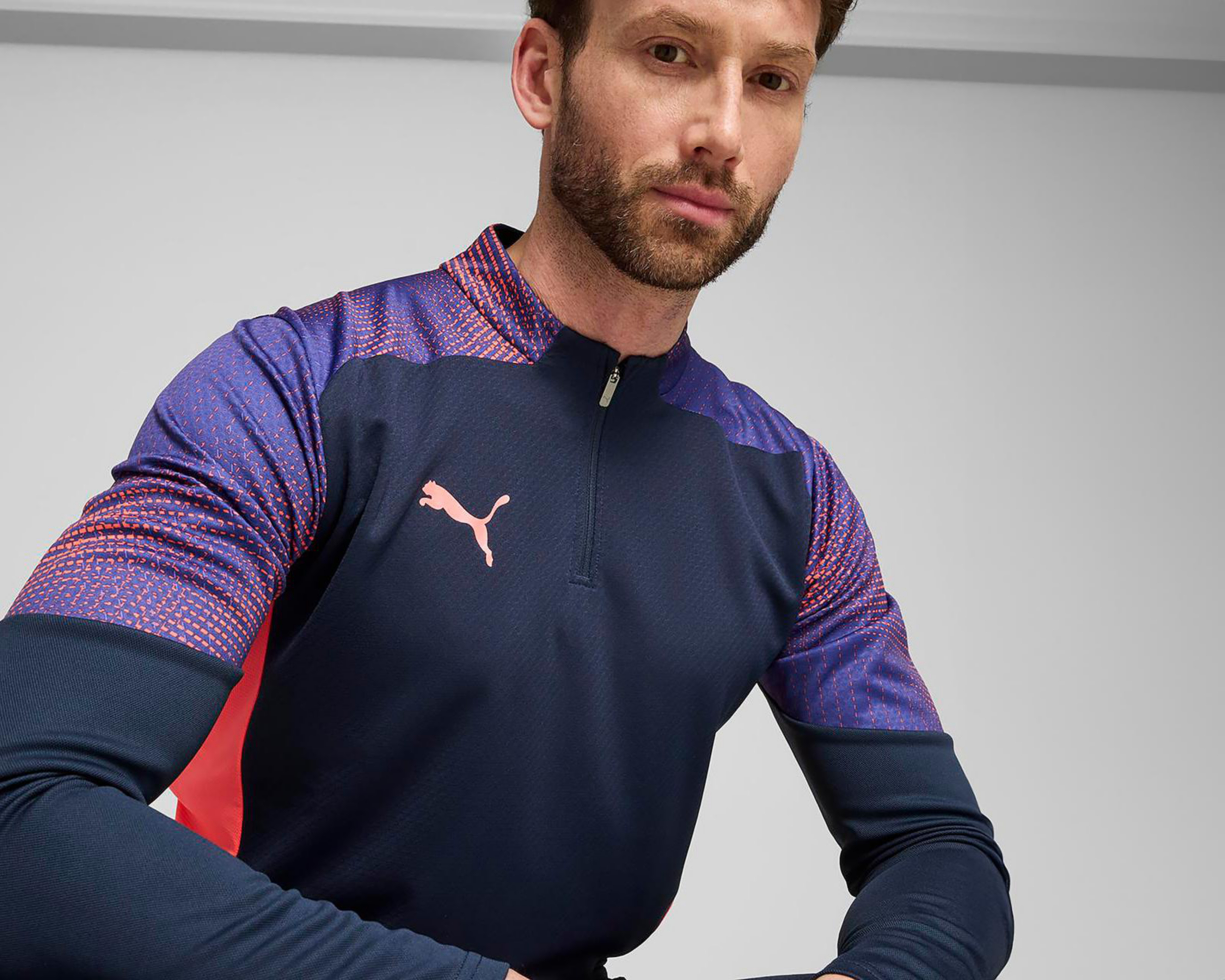 Foto 8 pulgar | Sudadera Puma Drycell IndividualFINAL 1/4 Zip Top para Hombre