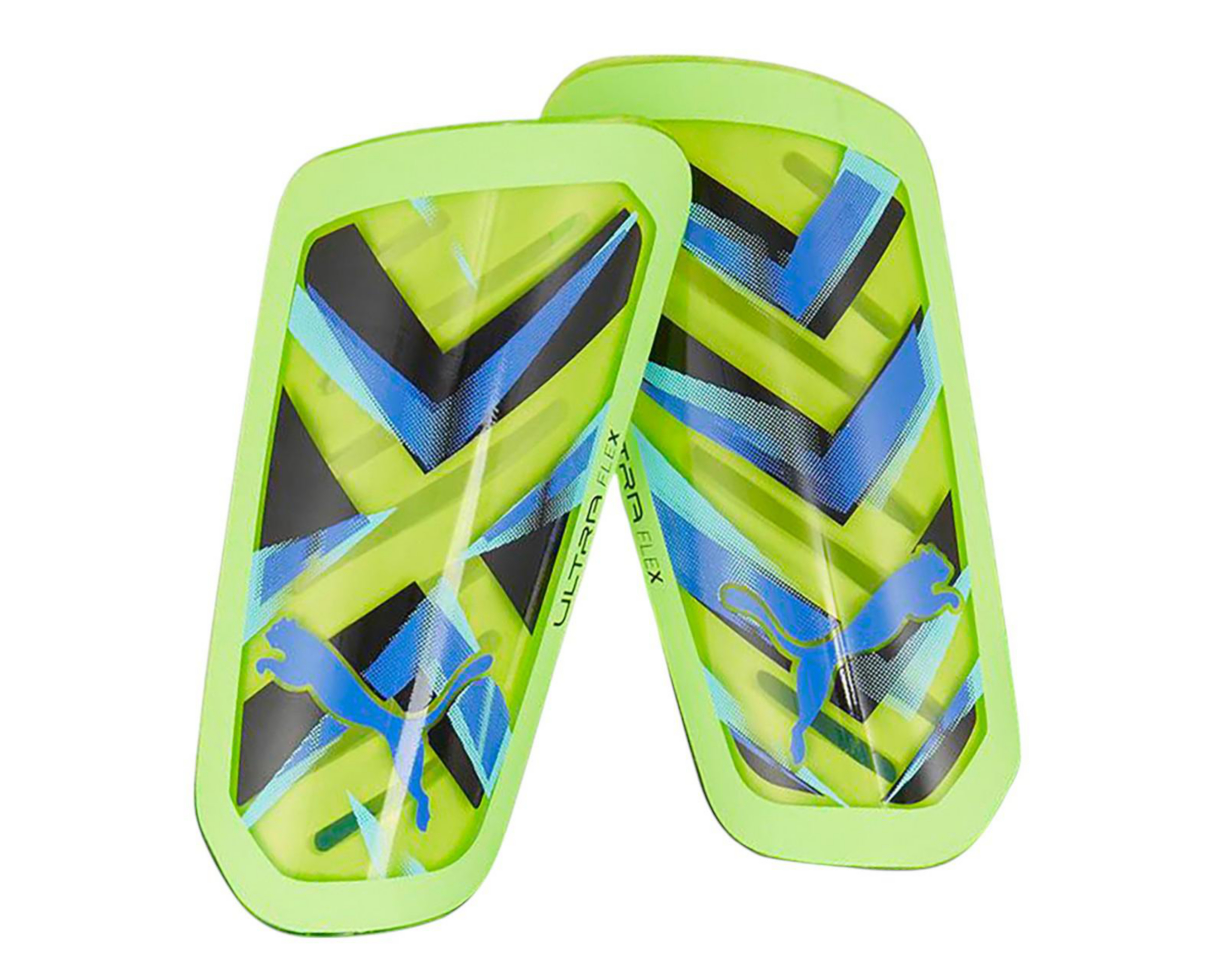 Foto 3 pulgar | Espinilleras para Futbol Puma Ultra Flex Sleeve Verde