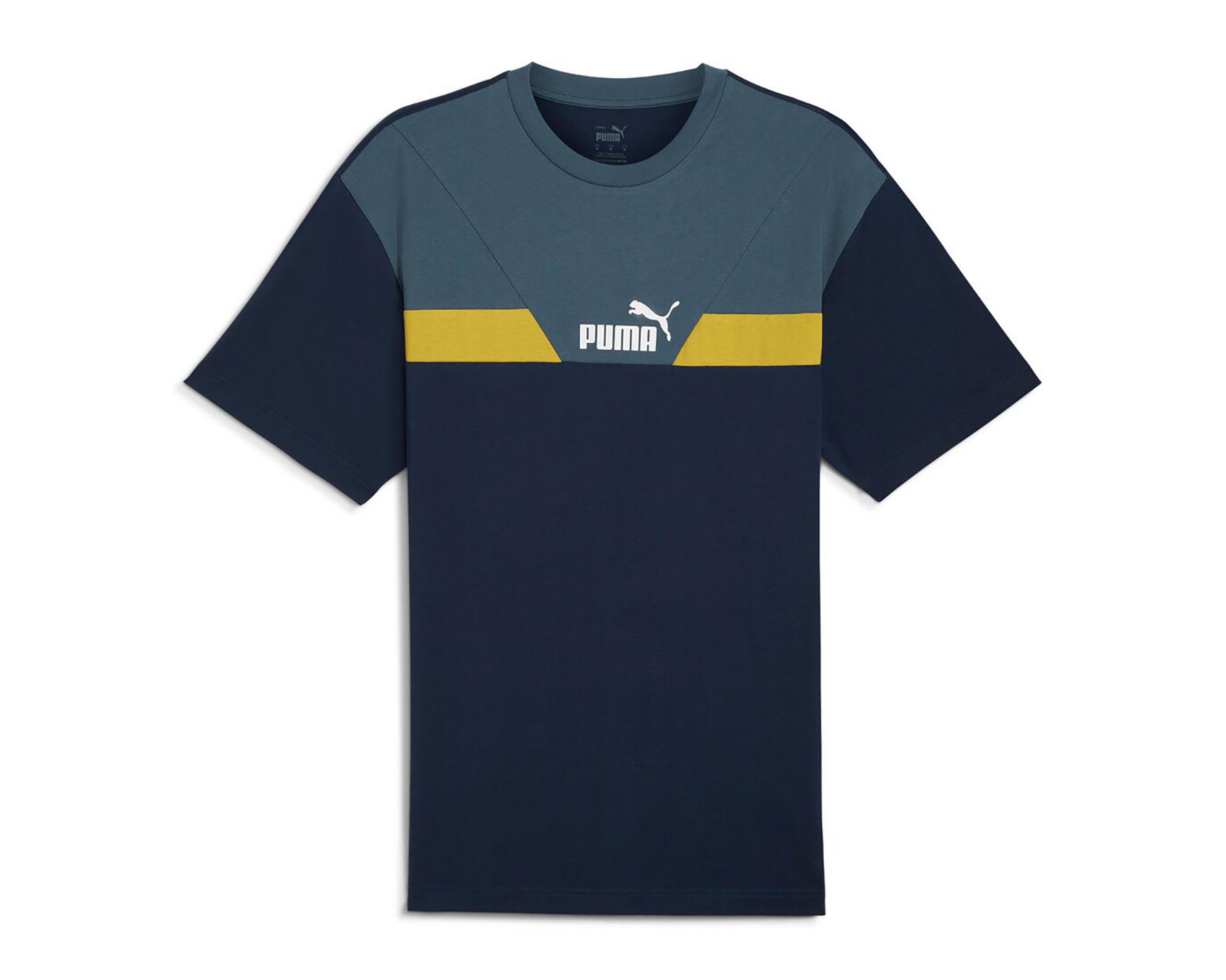 Foto 2 pulgar | Playera Puma POWER Colorblock para Hombre