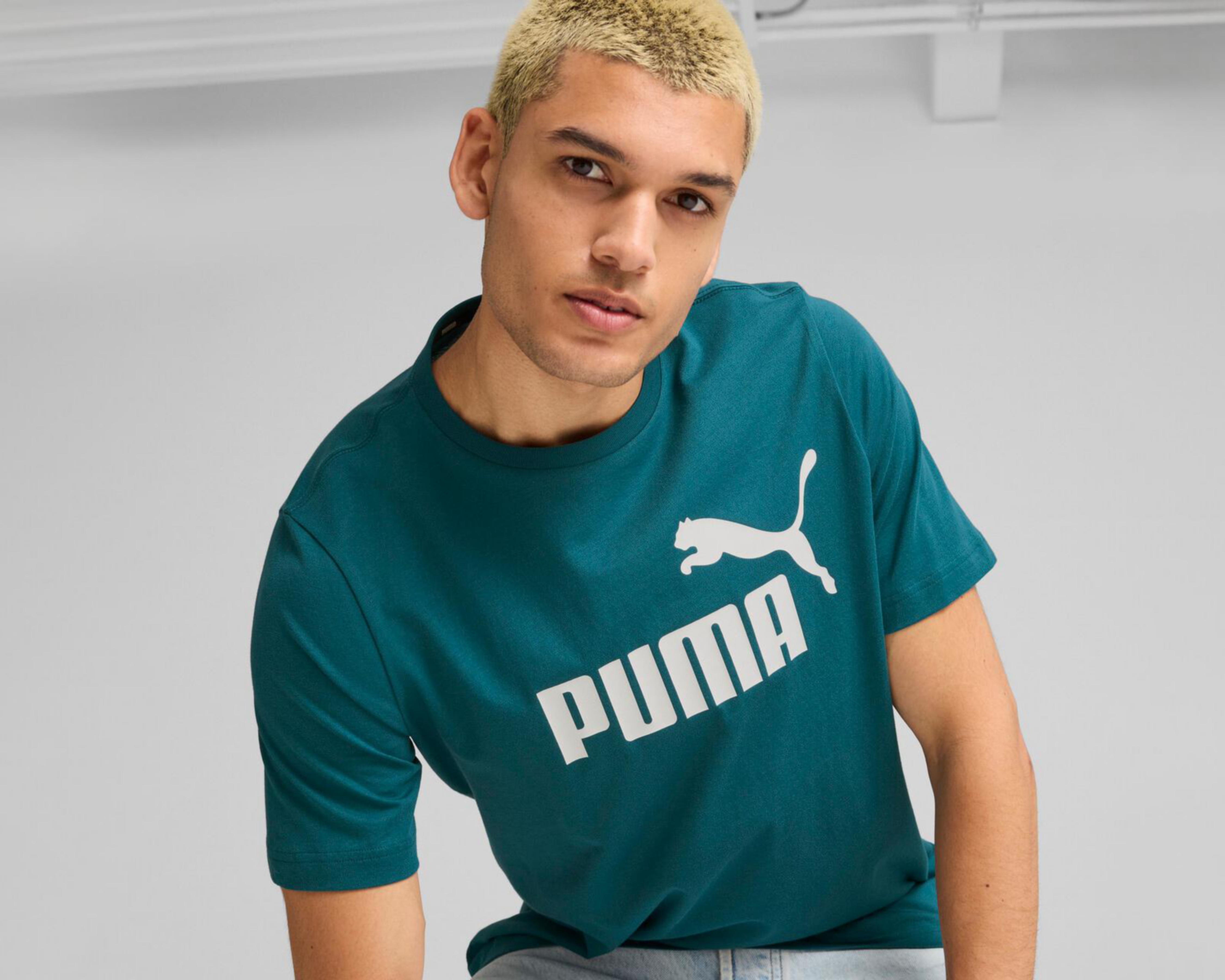 Foto 4 pulgar | Playera Puma ESS Logo para Hombre