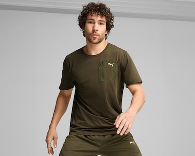 Foto 3 | Playera de Entrenamiento Puma Poly Cargo Tee DryCell para Hombre
