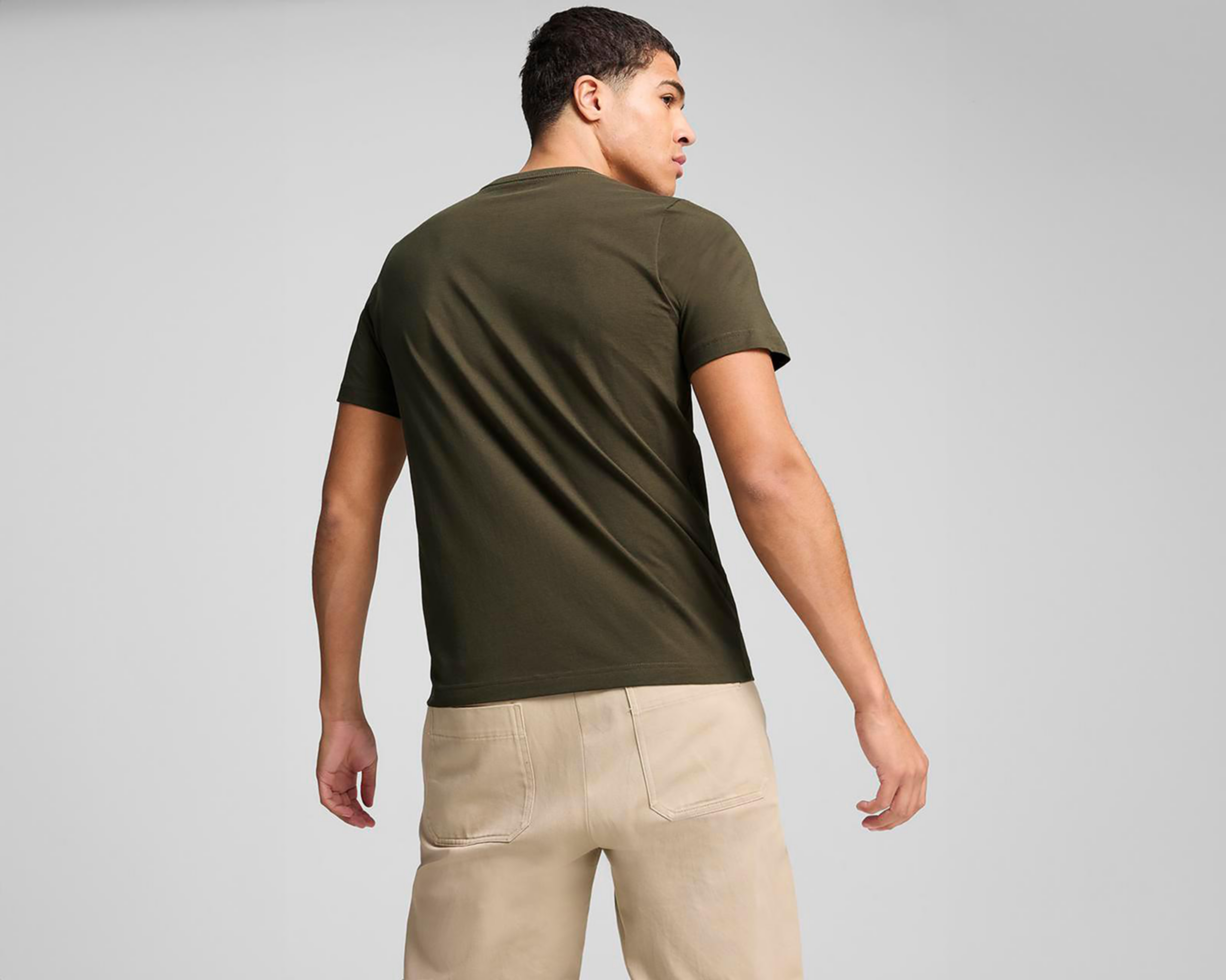 Foto 5 pulgar | Playera Puma Ess Logo Tee de Entrenamiento para Hombre