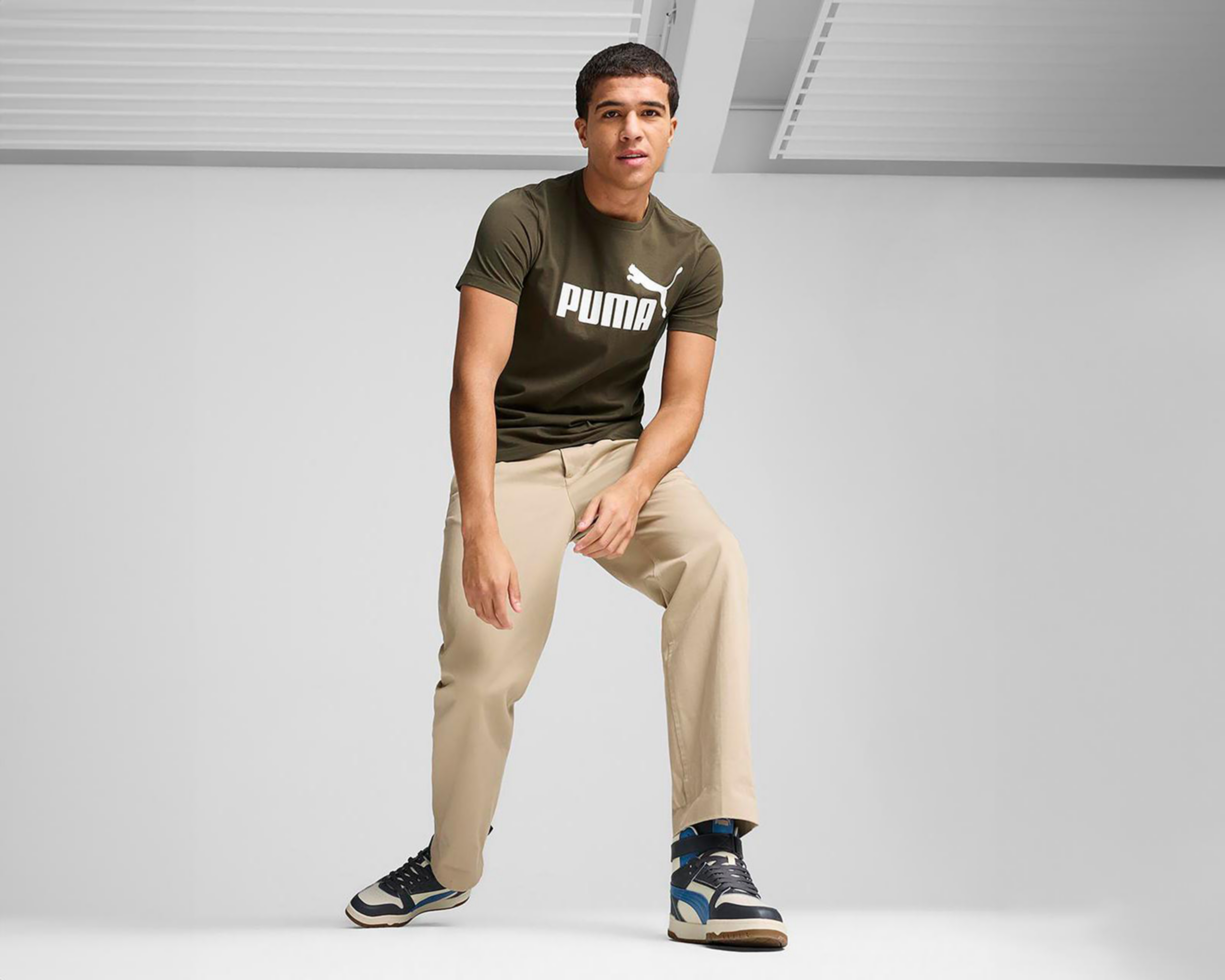 Foto 6 pulgar | Playera Puma Ess Logo Tee de Entrenamiento para Hombre