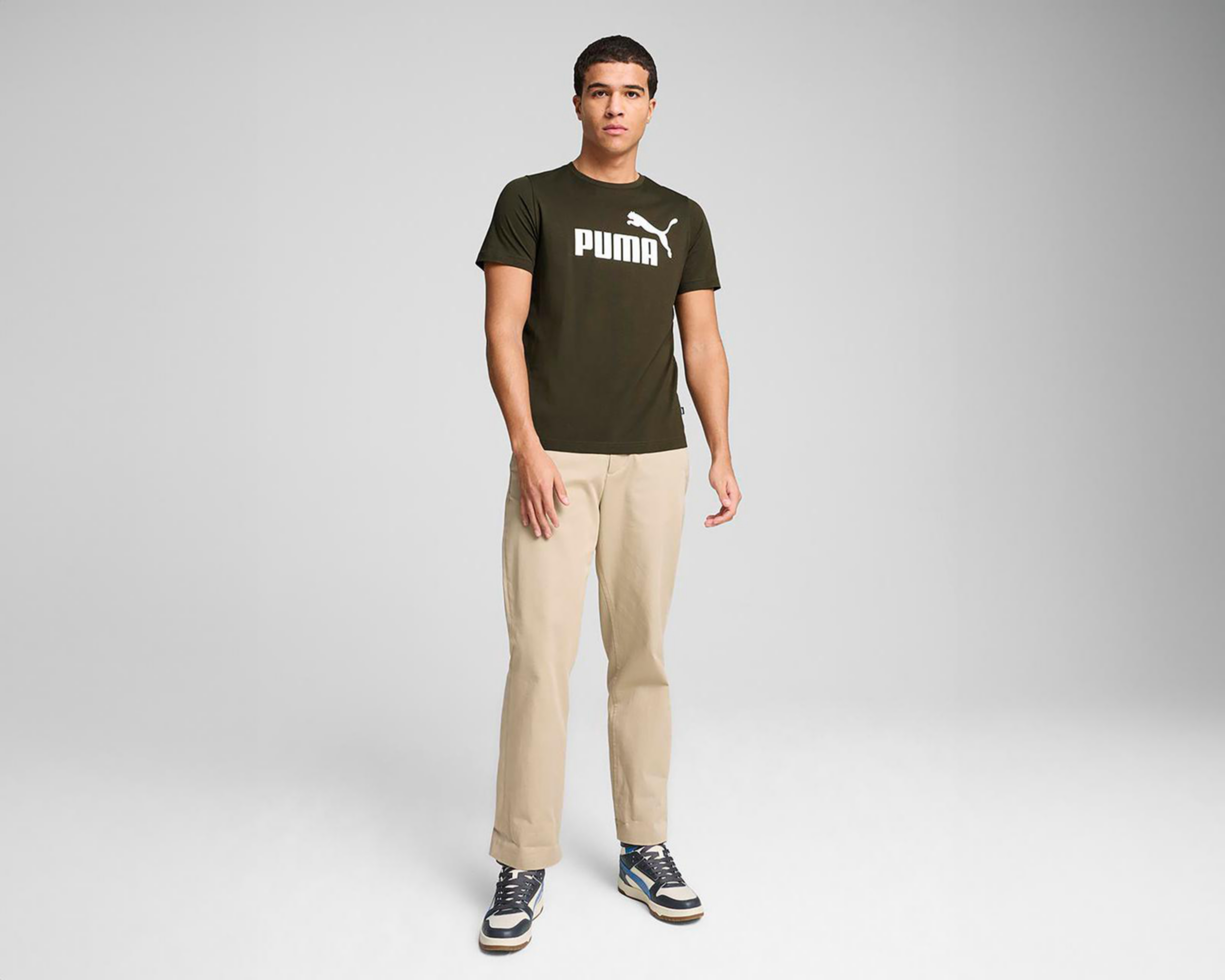 Foto 7 pulgar | Playera Puma Ess Logo Tee de Entrenamiento para Hombre