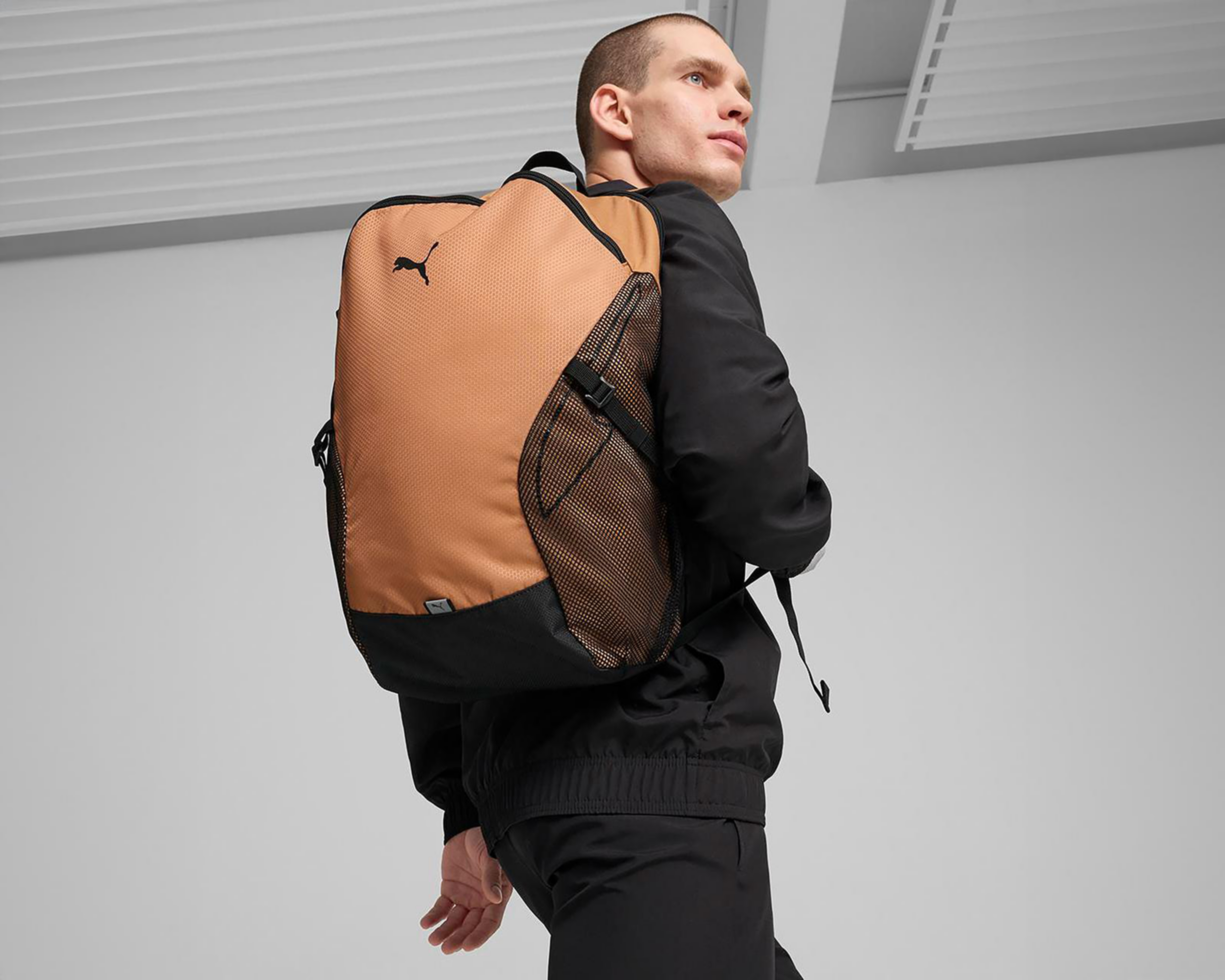 Foto 5 pulgar | Mochila Puma Plus PRO Backpack Anaranjado