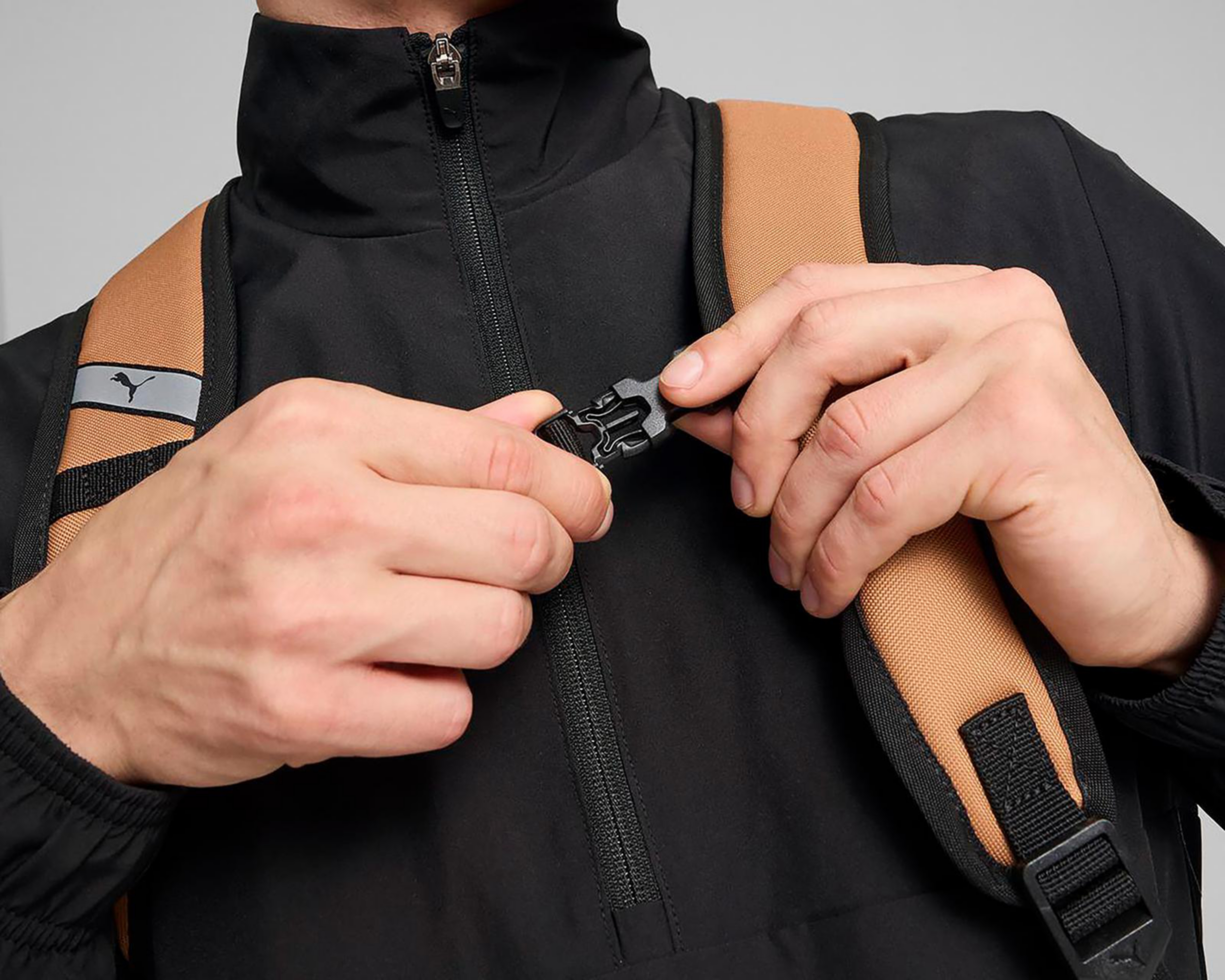 Foto 6 pulgar | Mochila Puma Plus PRO Backpack Anaranjado