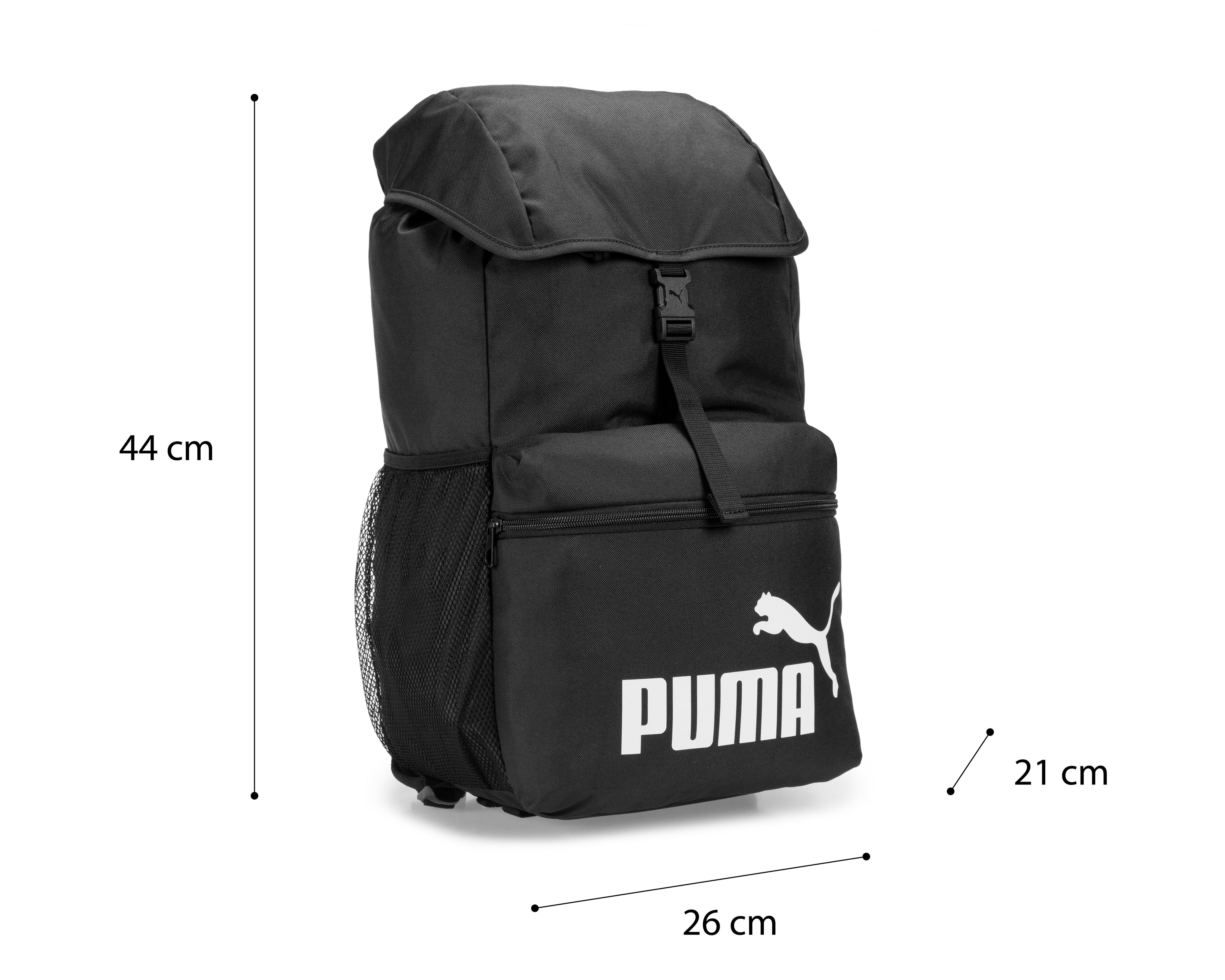 Foto 8 pulgar | Mochila Puma Phase Hooded Negra