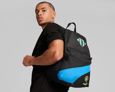 Foto 4 | Mochila Puma Manchester City ftblCULTURE+ Negra
