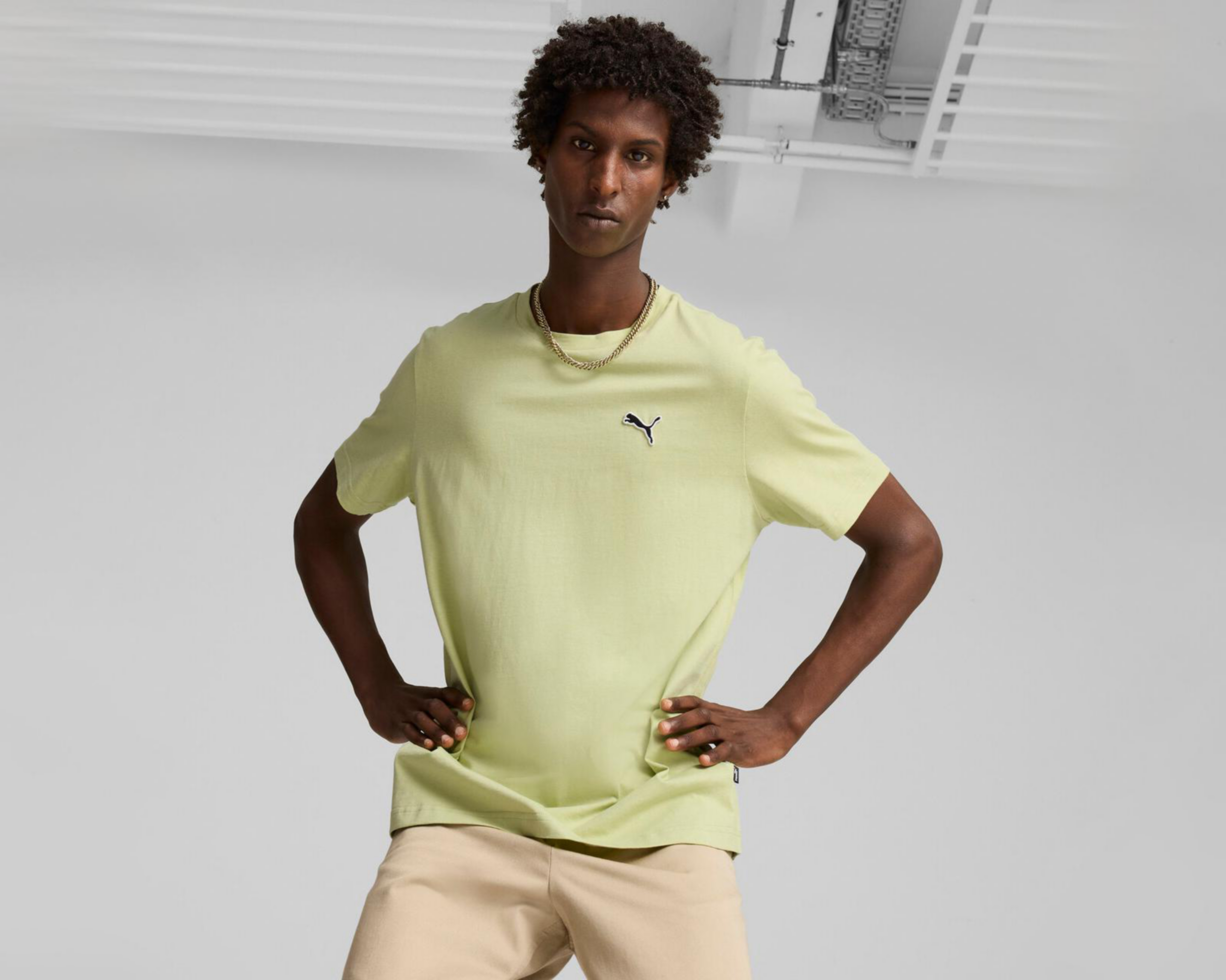 Foto 4 pulgar | Playera Puma Cuello Redondo