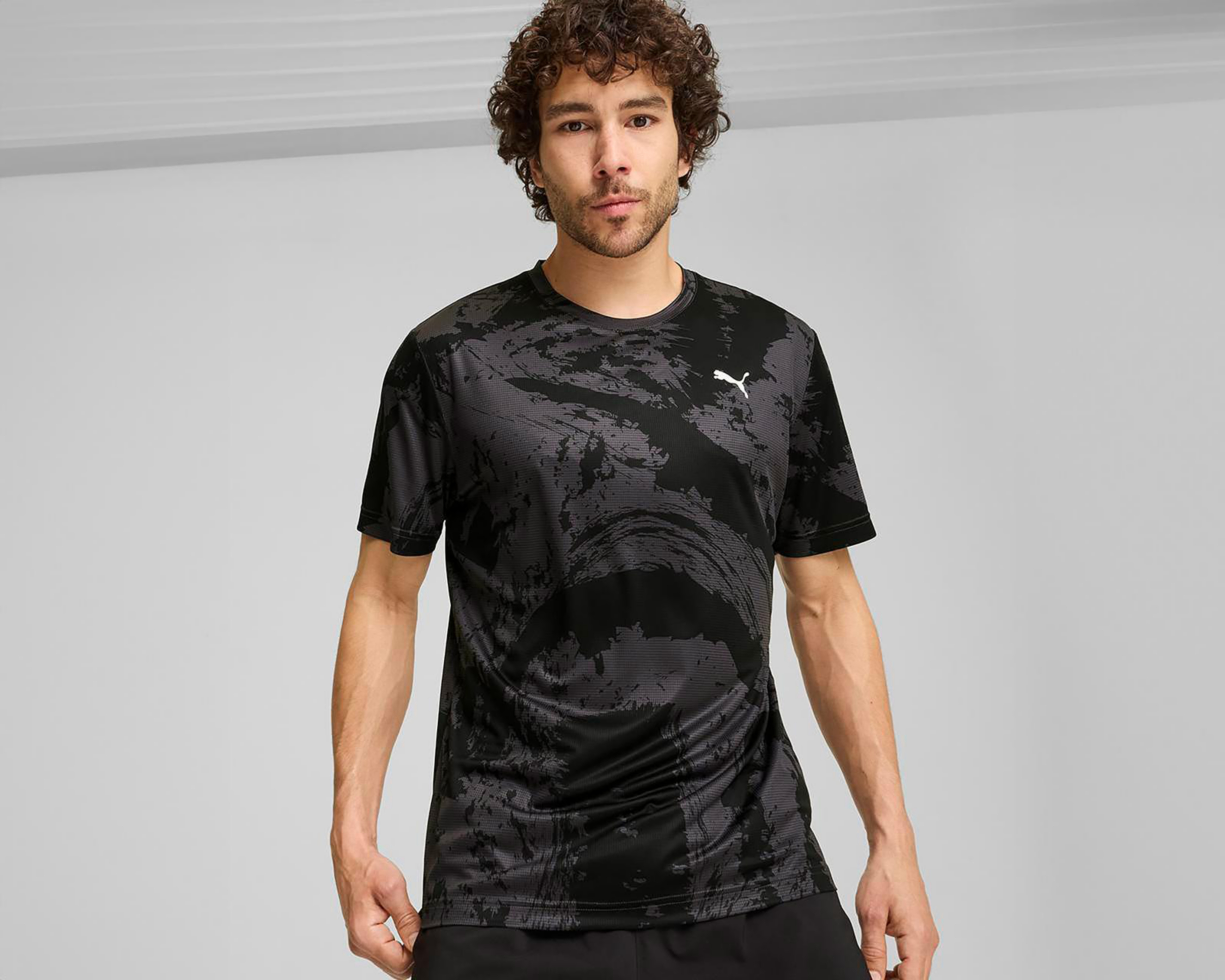 Foto 4 pulgar | Playera Puma DryCELL All Day Aop Tee de Entrenamiento para Hombre