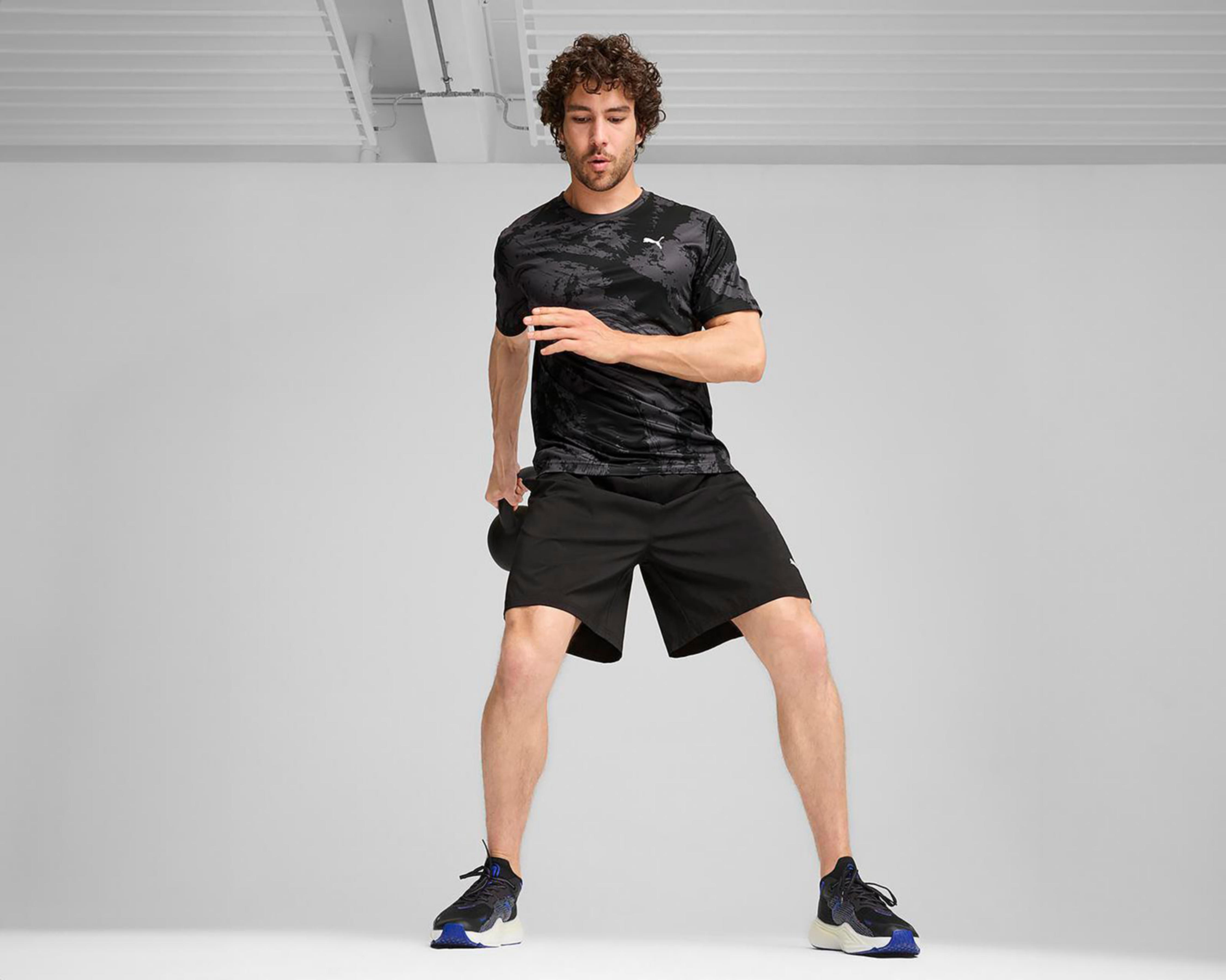 Foto 6 pulgar | Playera Puma DryCELL All Day Aop Tee de Entrenamiento para Hombre