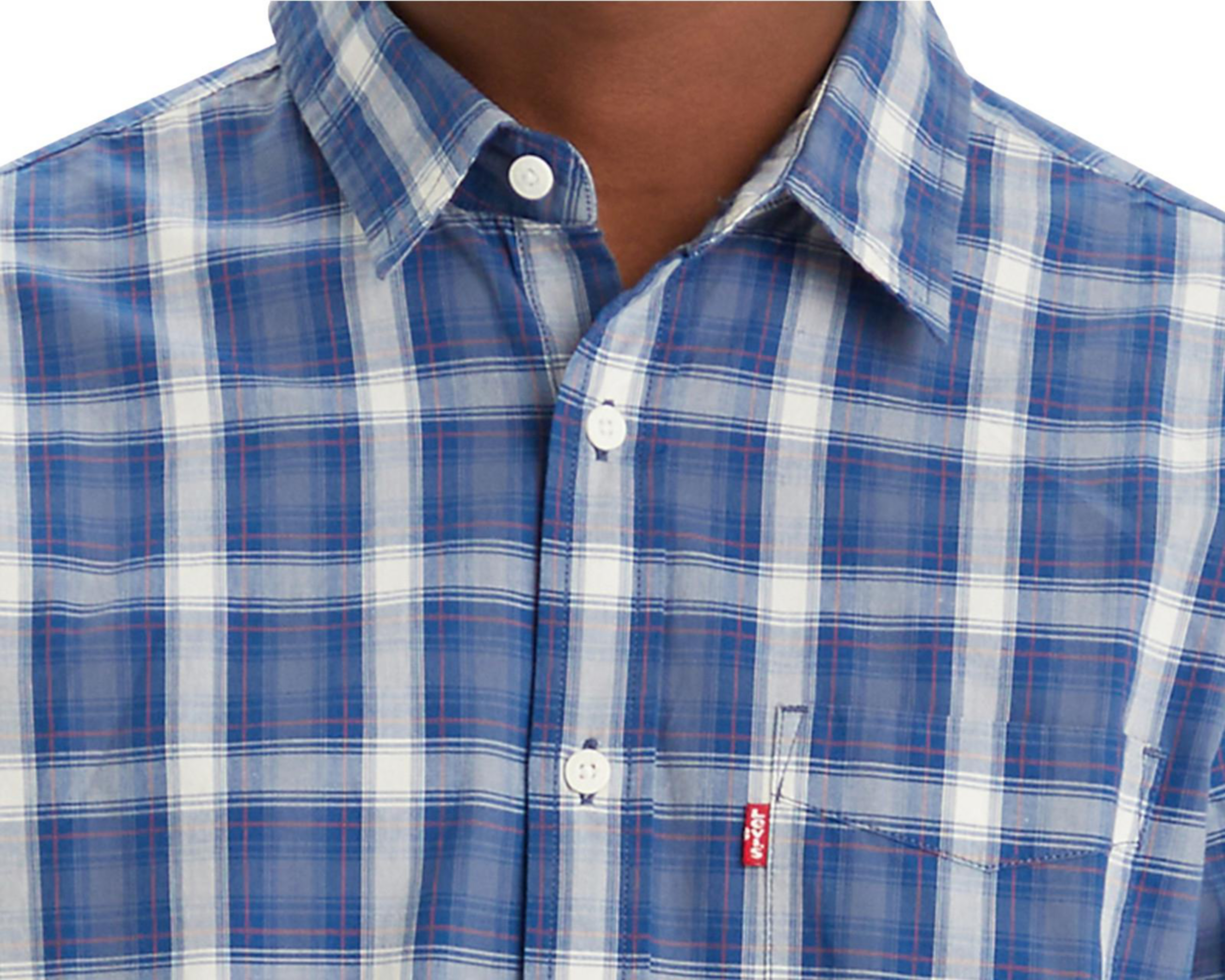 Foto 4 pulgar | Camisa Casual Levi's Regular Fit a Cuadros