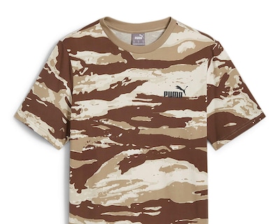 Foto 3 | Playera de Entrenamiento Puma Ess+ Camo AOP para Hombre
