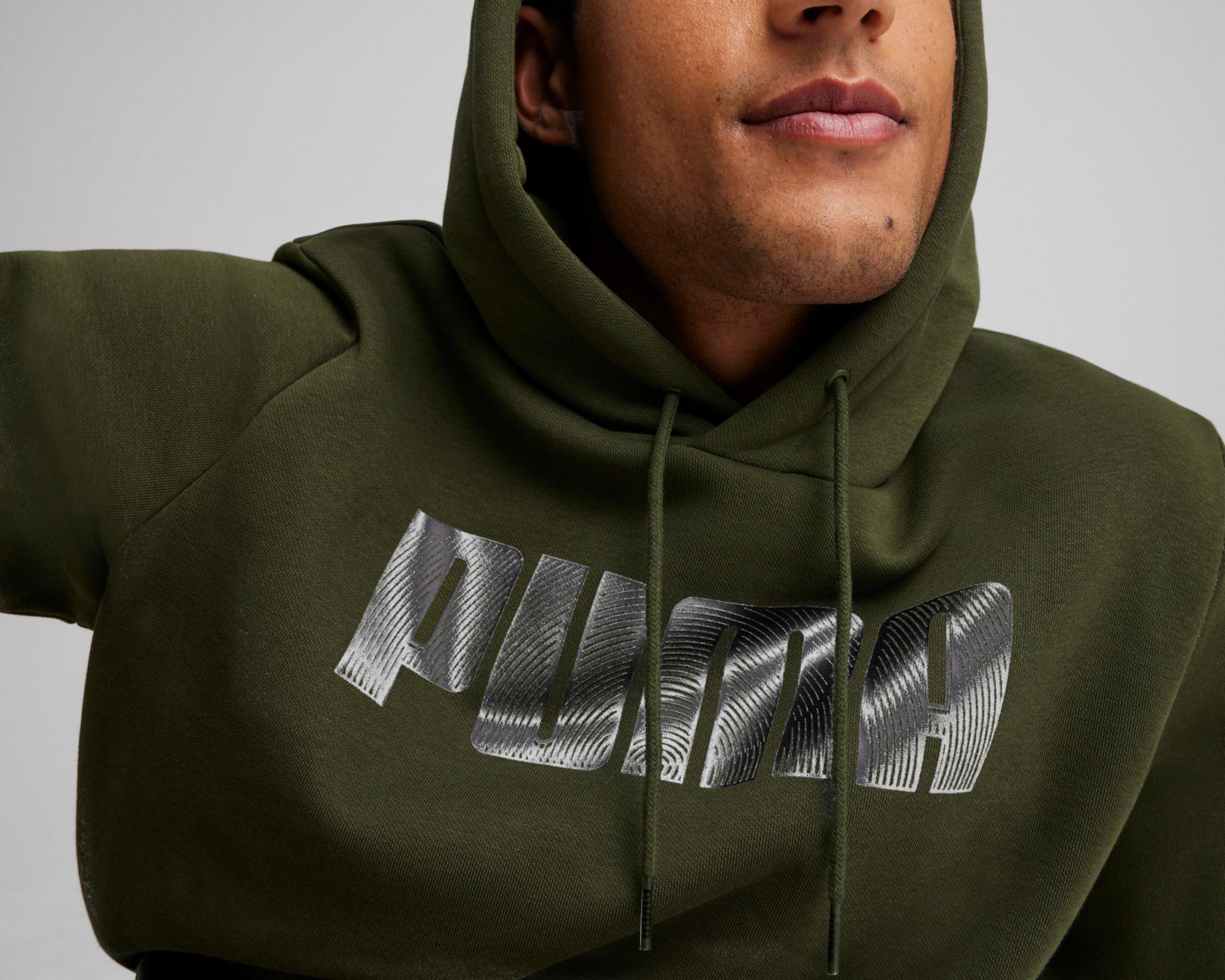 Foto 3 | Sudadera con Capucha Puma para Hombre
